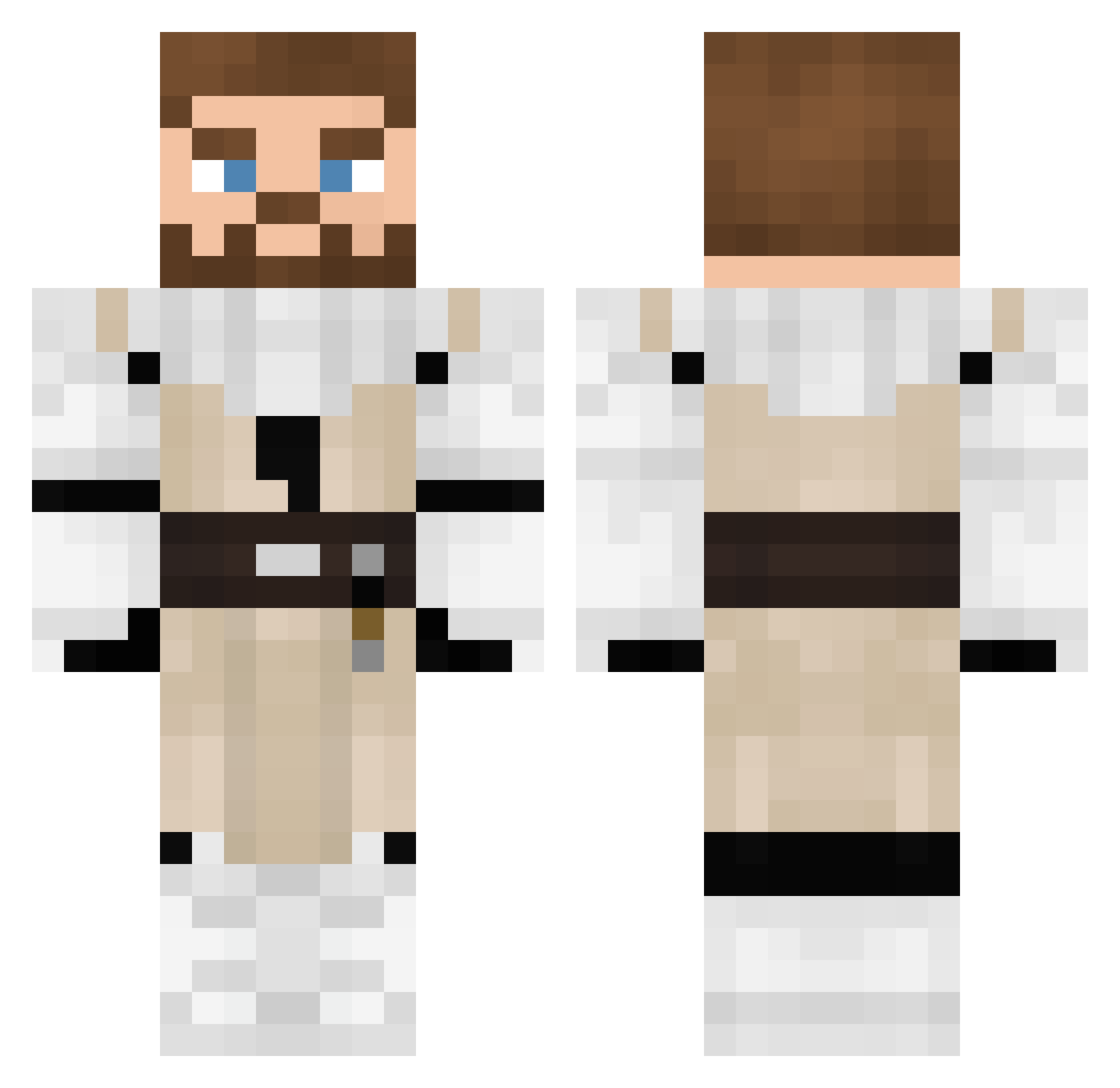 JRichmn Minecraft skin, front and back view