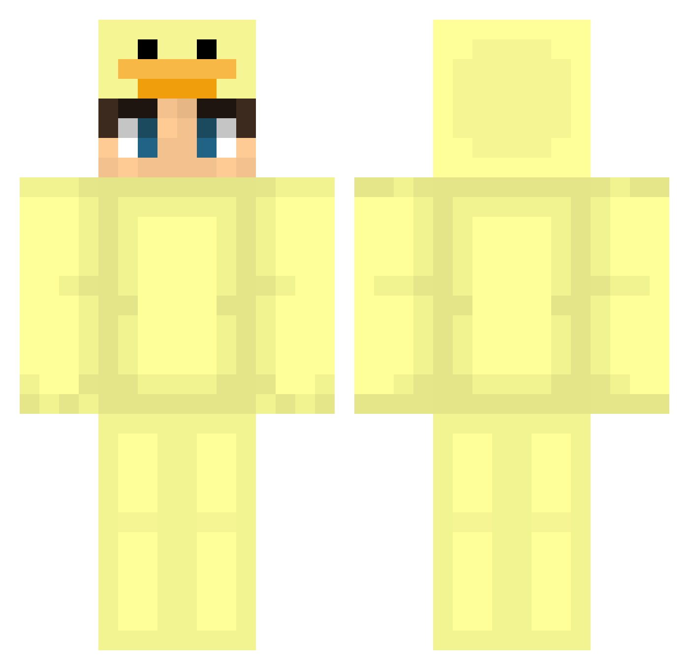 GodBridgeRRR Minecraft skin, front and back view