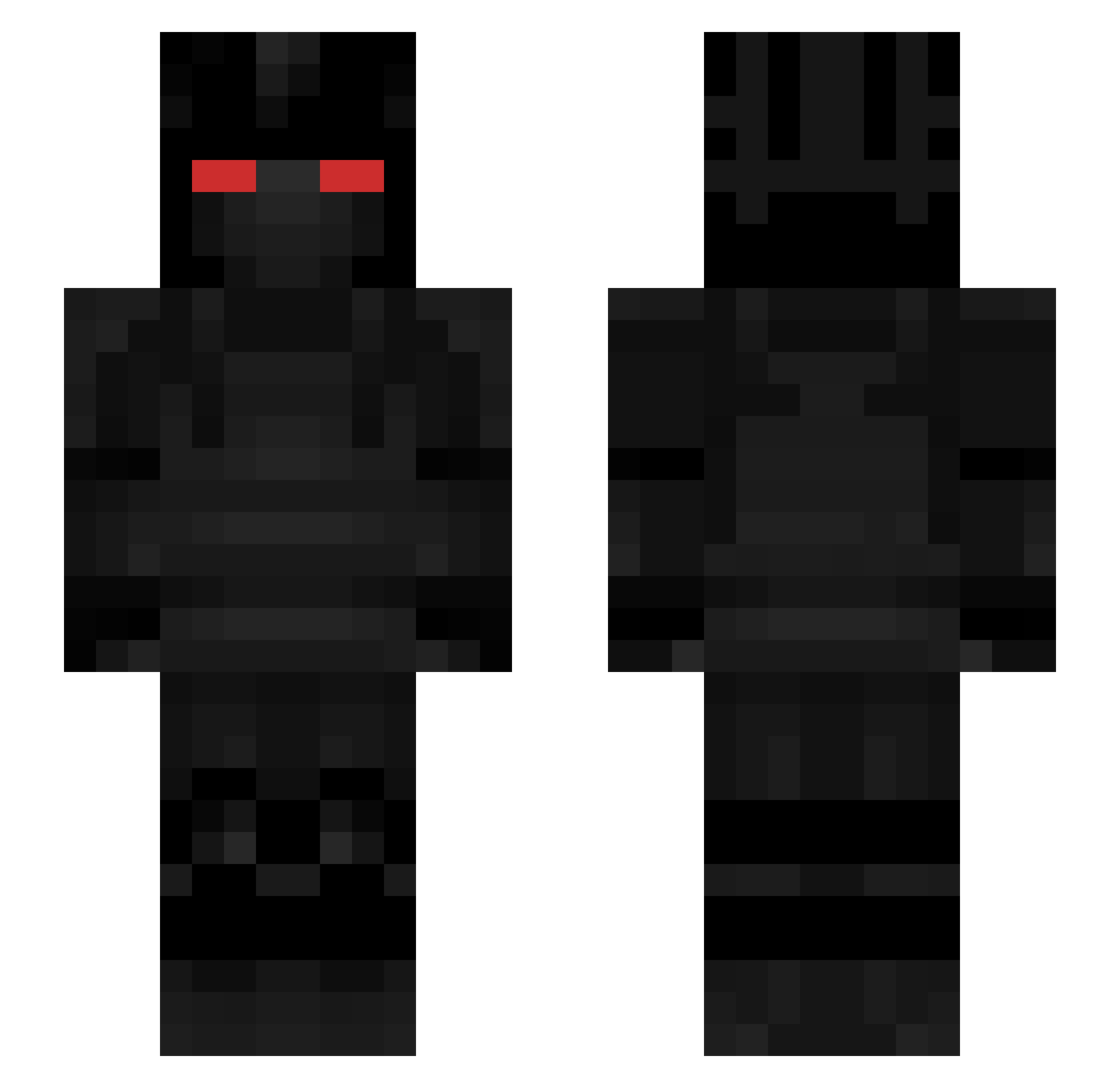 kingkeaton24k Minecraft skin, front and back view