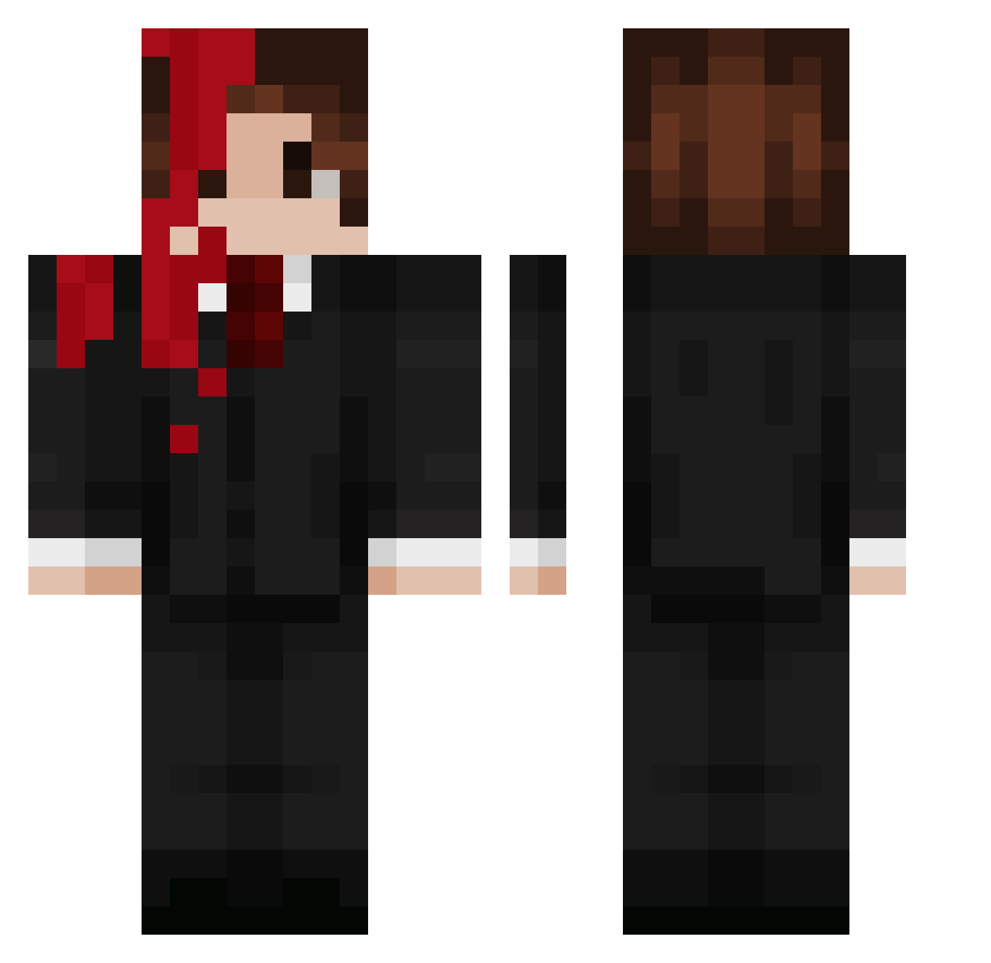serious_debt Minecraft skin, front and back view