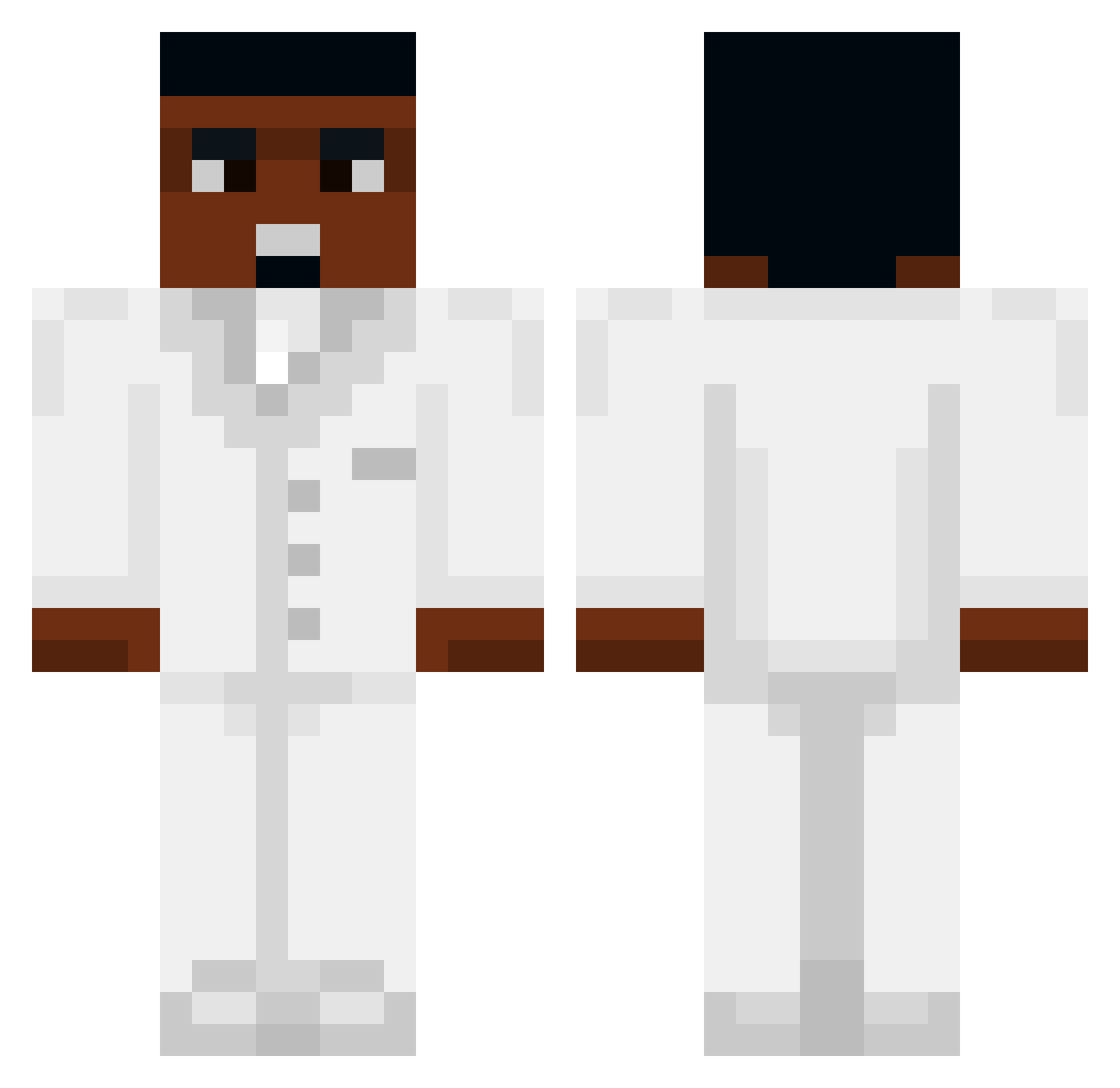 Mats_pd Minecraft skin, front and back view