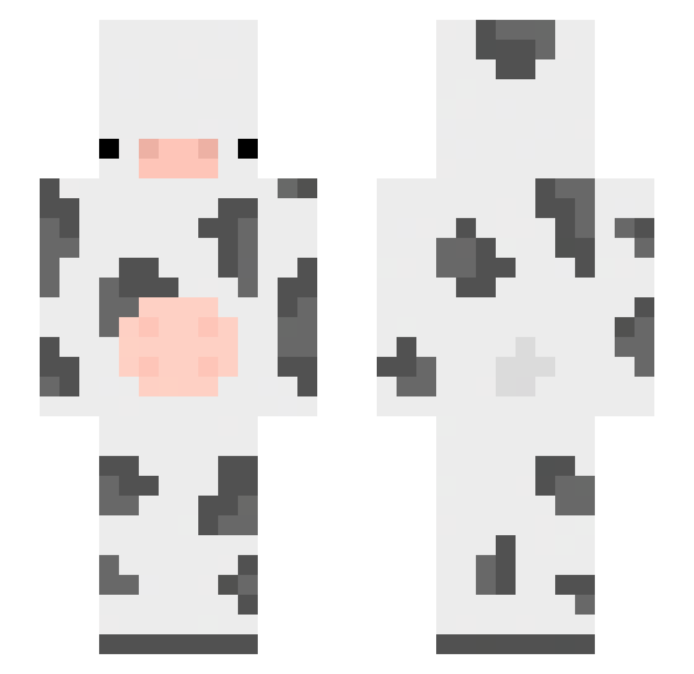 Uh_Stinkrr Minecraft skin, front and back view