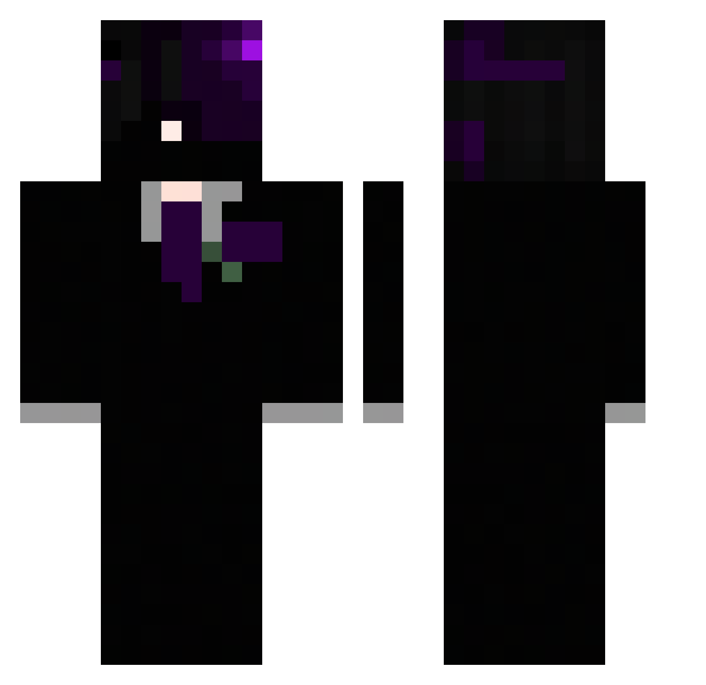shosch_ Minecraft skin, front and back view