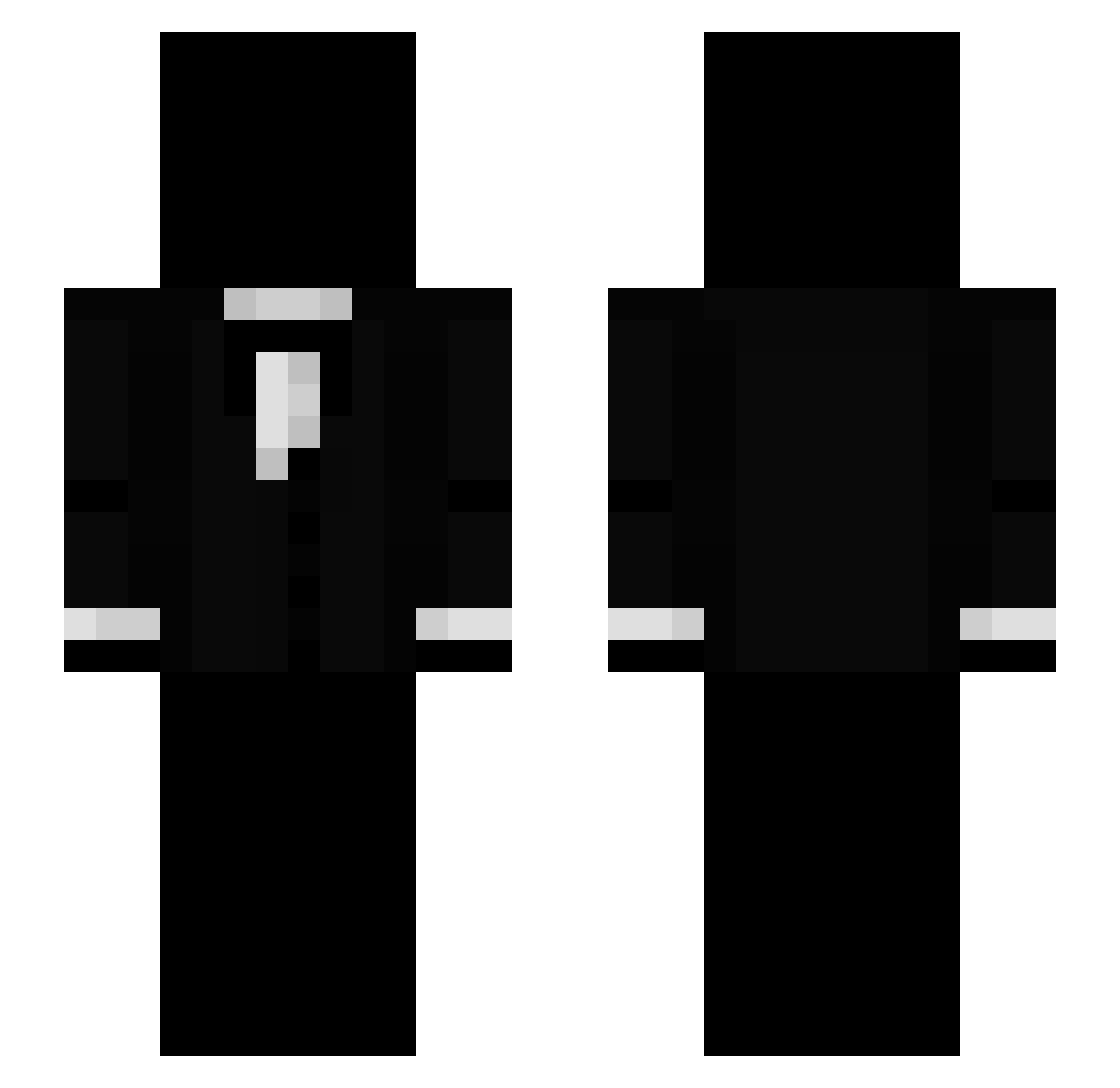 stxnio081 Minecraft skin, front and back view