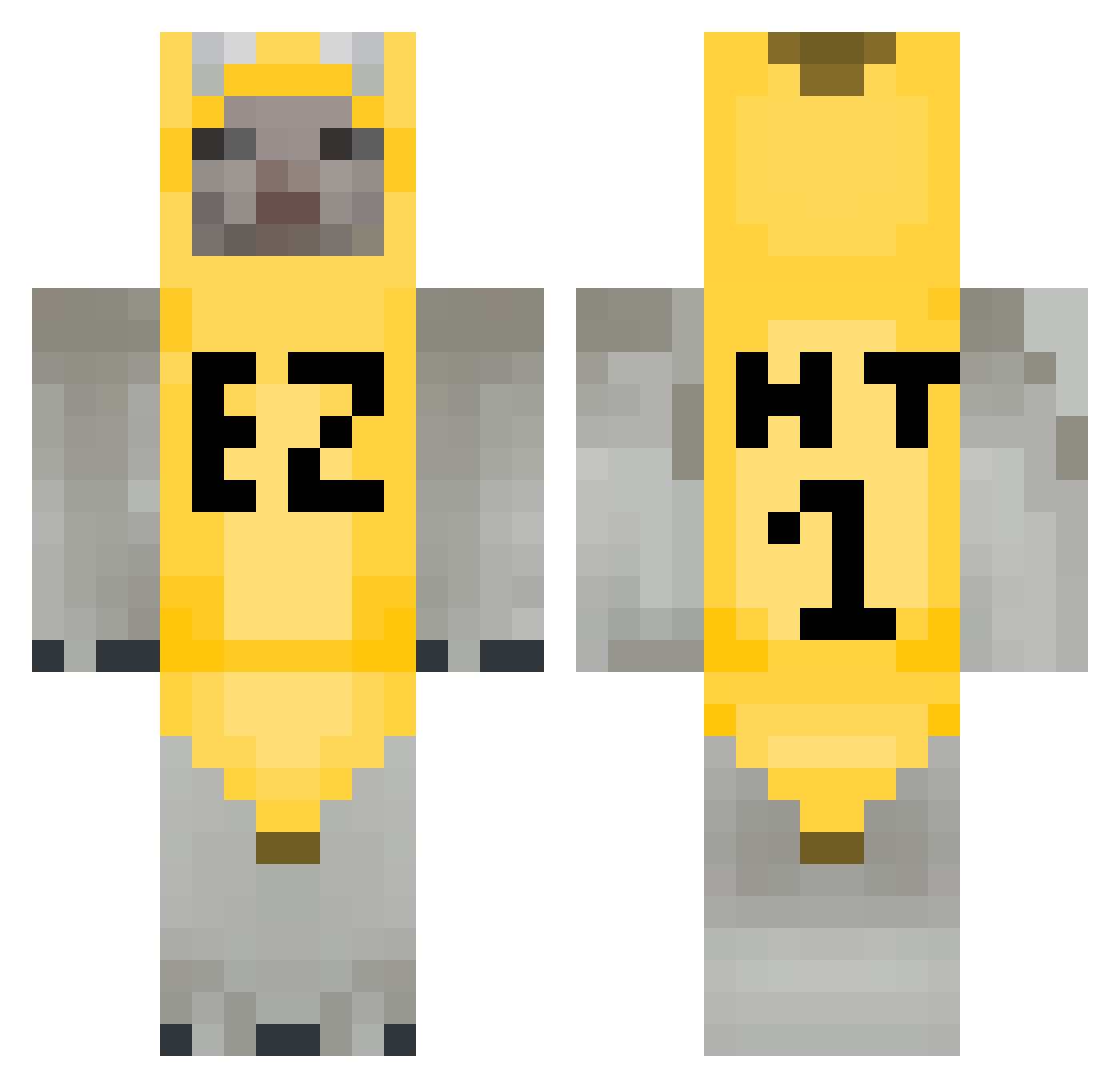 antohq_ Minecraft skin, front and back view