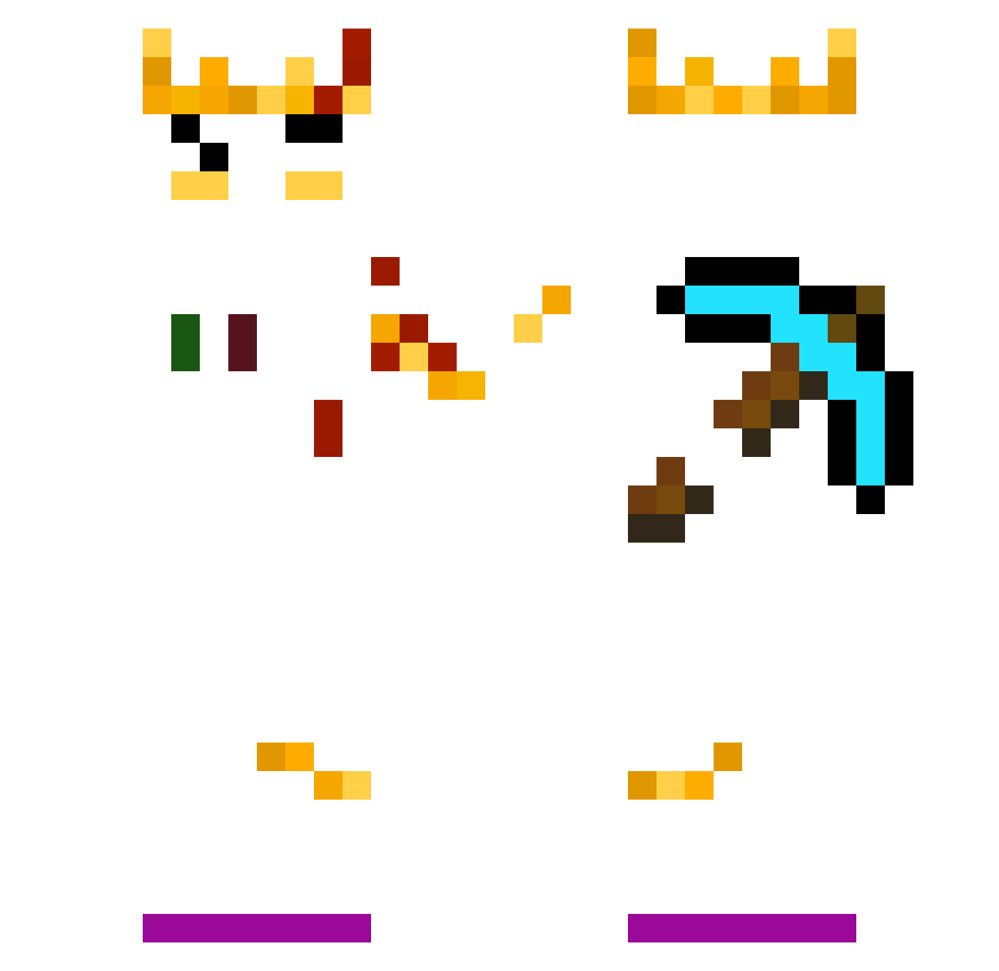 damitrex59 Minecraft skin, front and back view