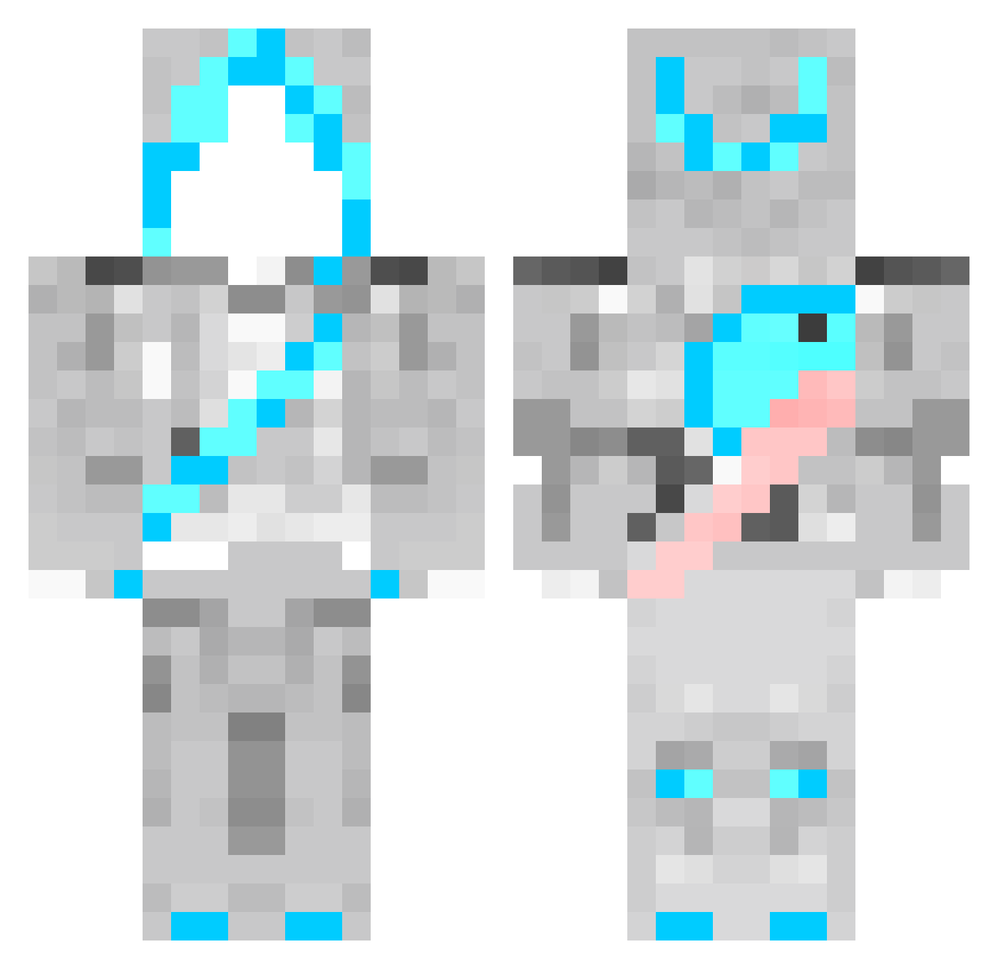 tp_rp42 Minecraft skin, front and back view