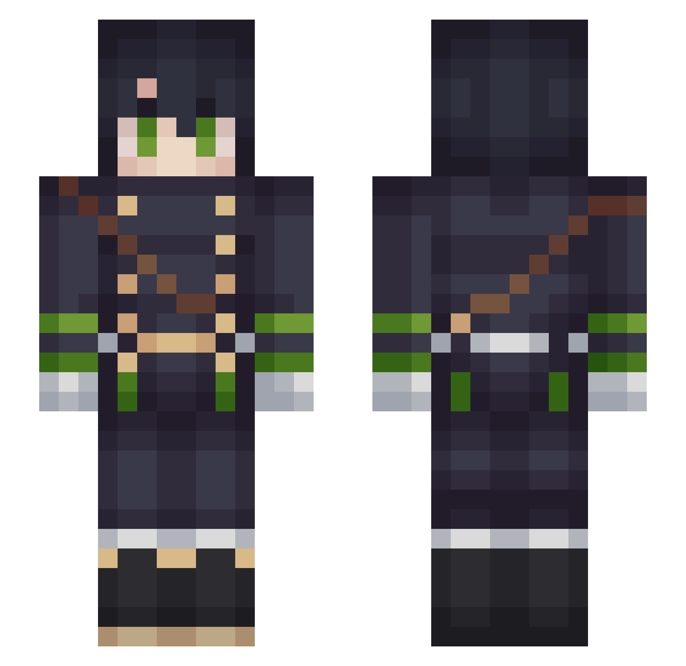 0utStrafed - shinra kusakabe Minecraft skin