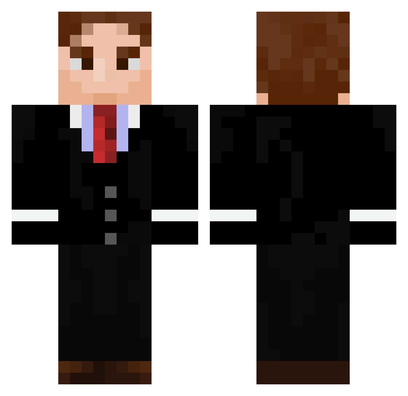 rydzykwmajbah Minecraft skin, front and back view