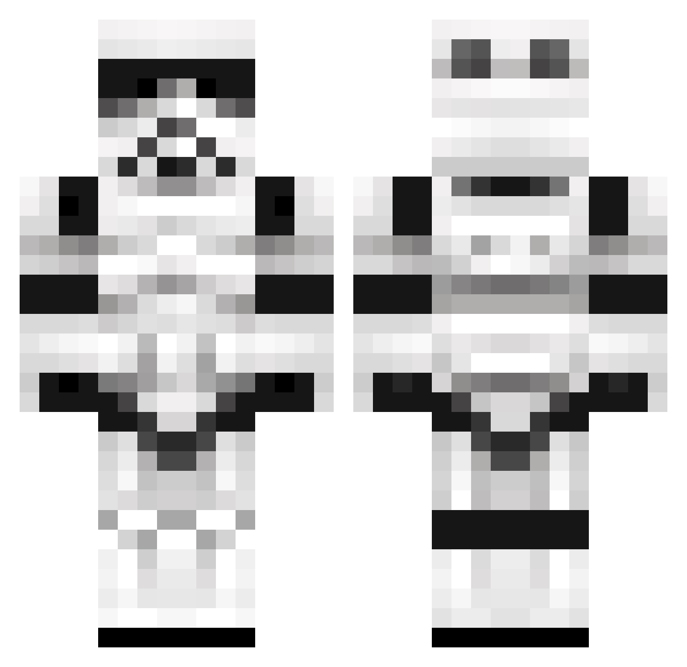 siem113 Minecraft skin, front and back view
