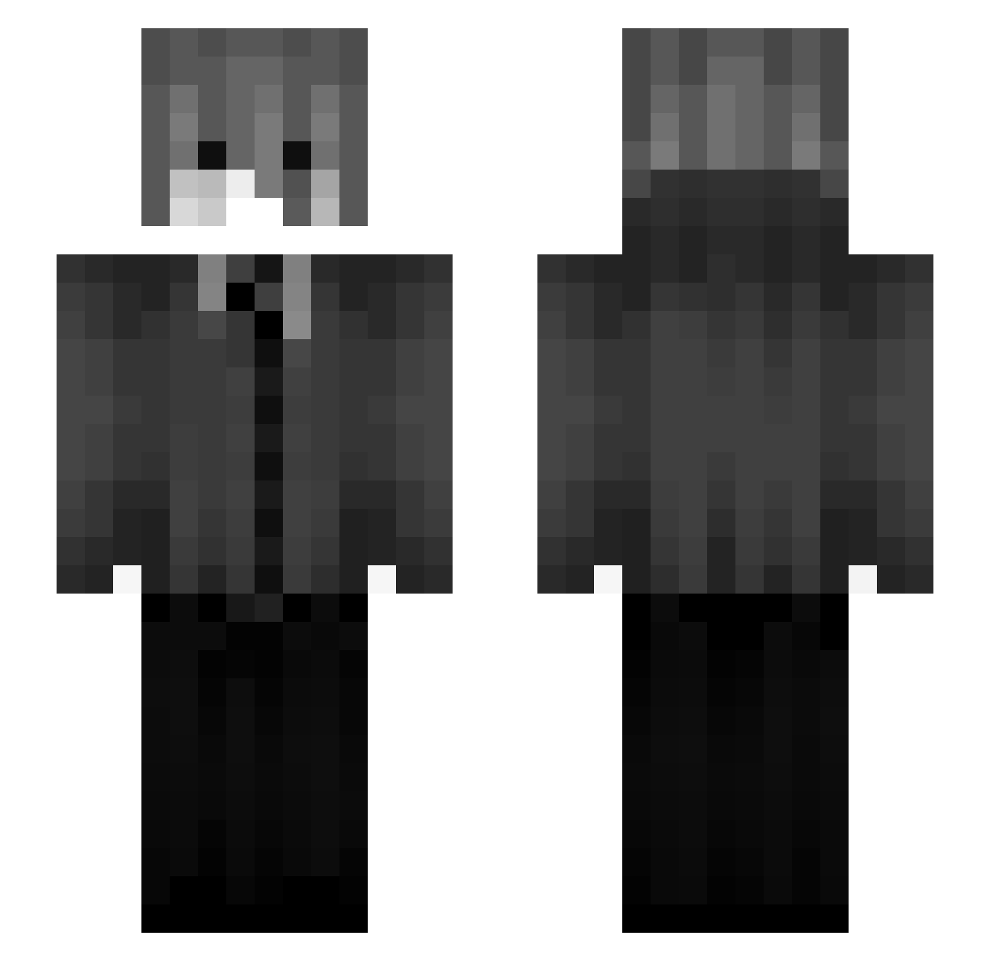 SpagettiCanavari Minecraft skin, front and back view