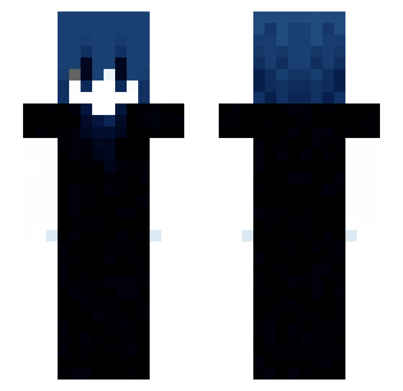 43sloma Minecraft skin, front and back view