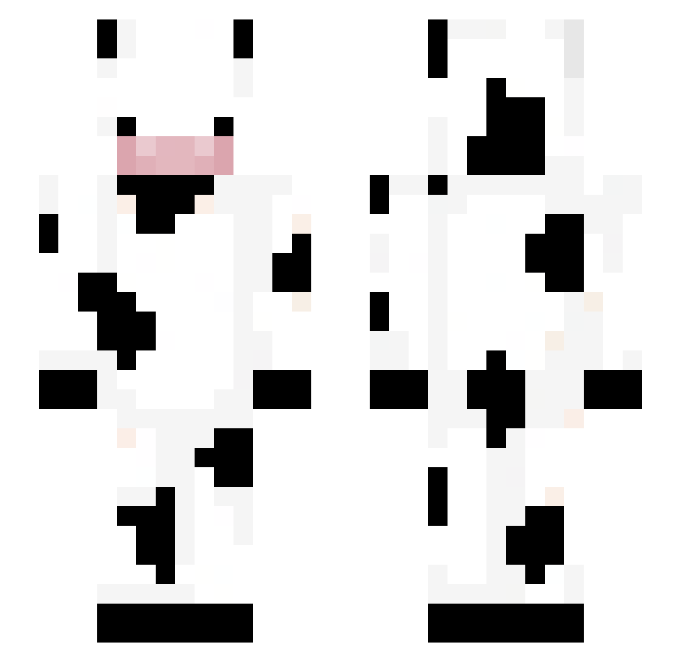 SuperNova13245 Minecraft skin, front and back view