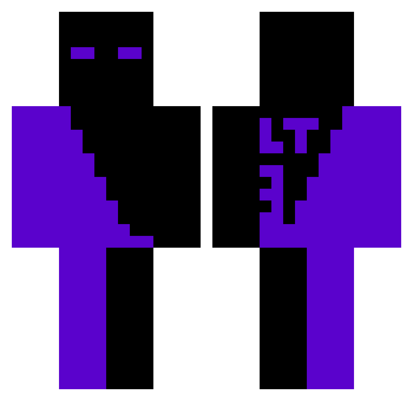 softclose67 Minecraft skin, front and back view