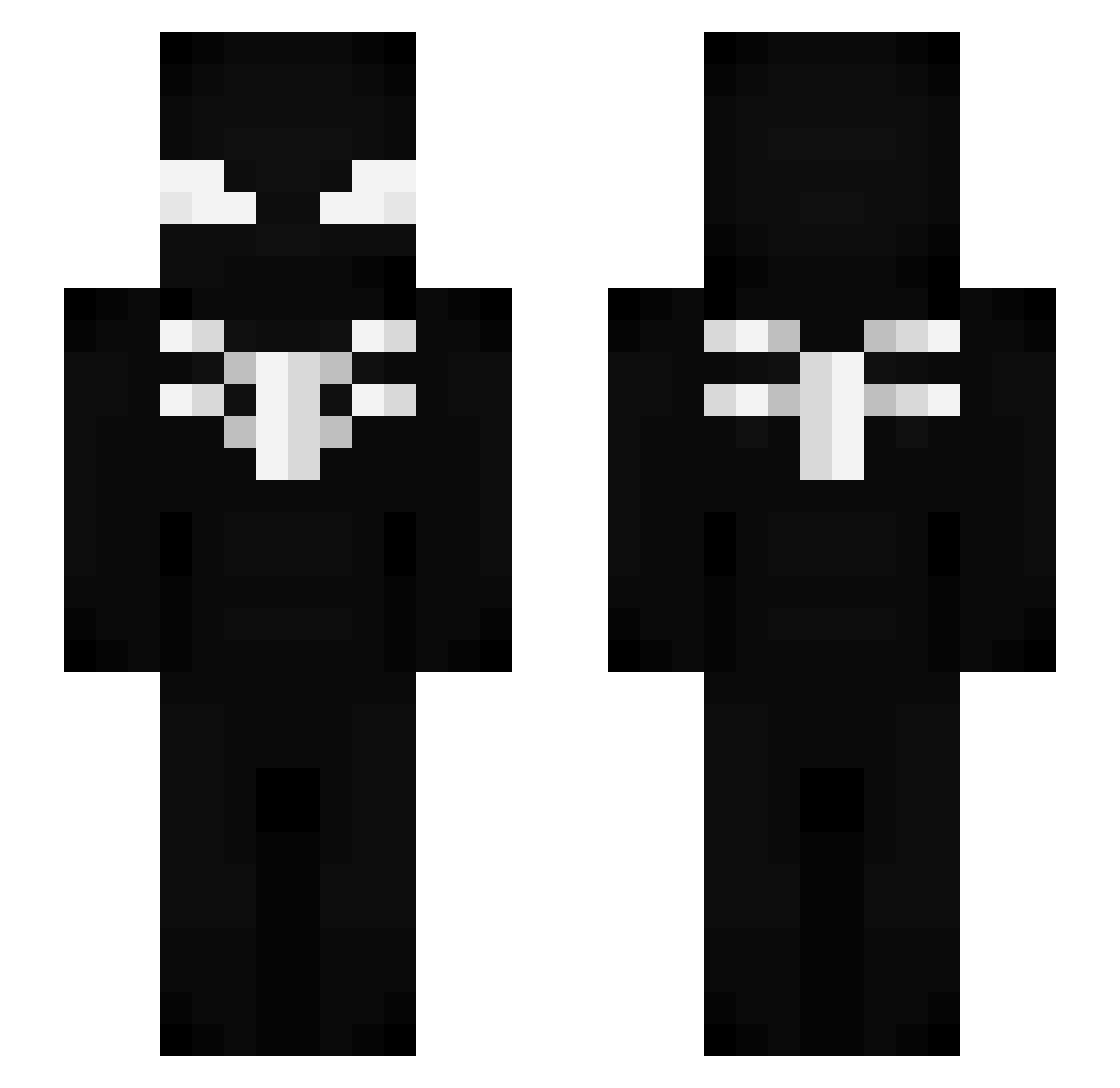 Gilad_T Minecraft skin, front and back view