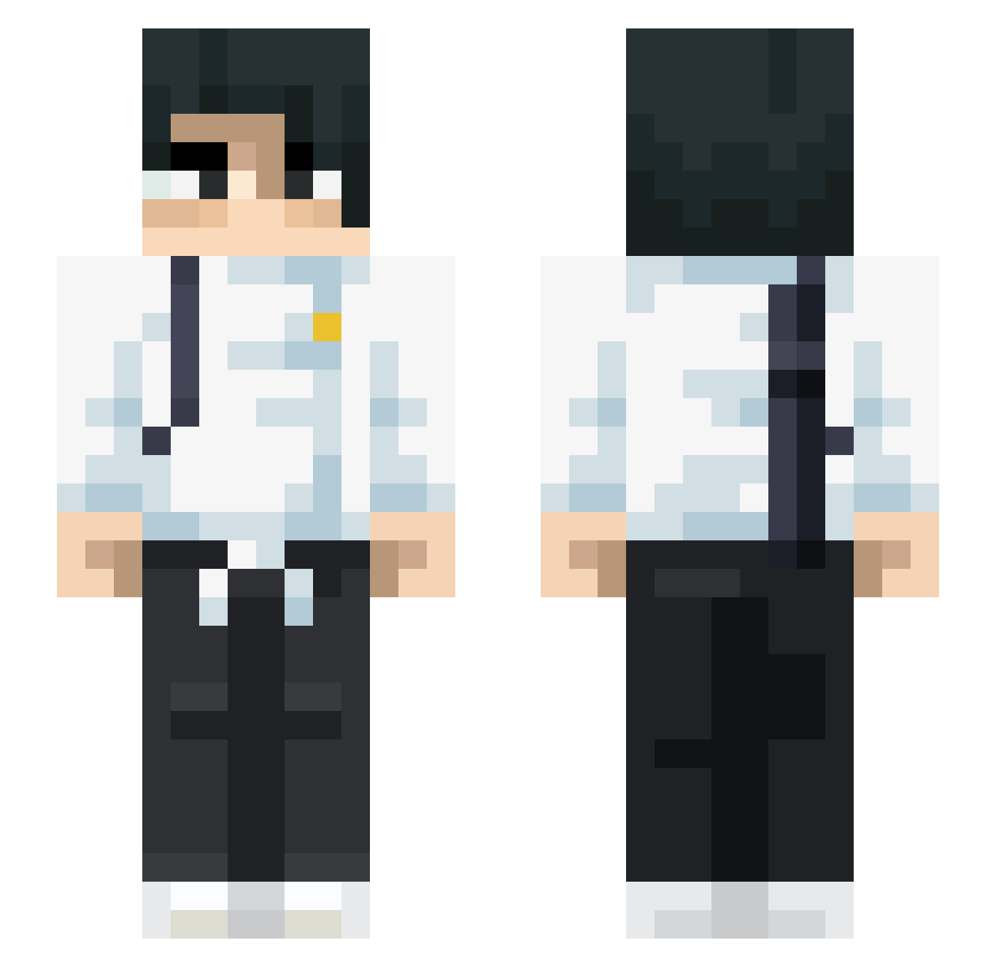 shawn20014 Minecraft skin, front and back view