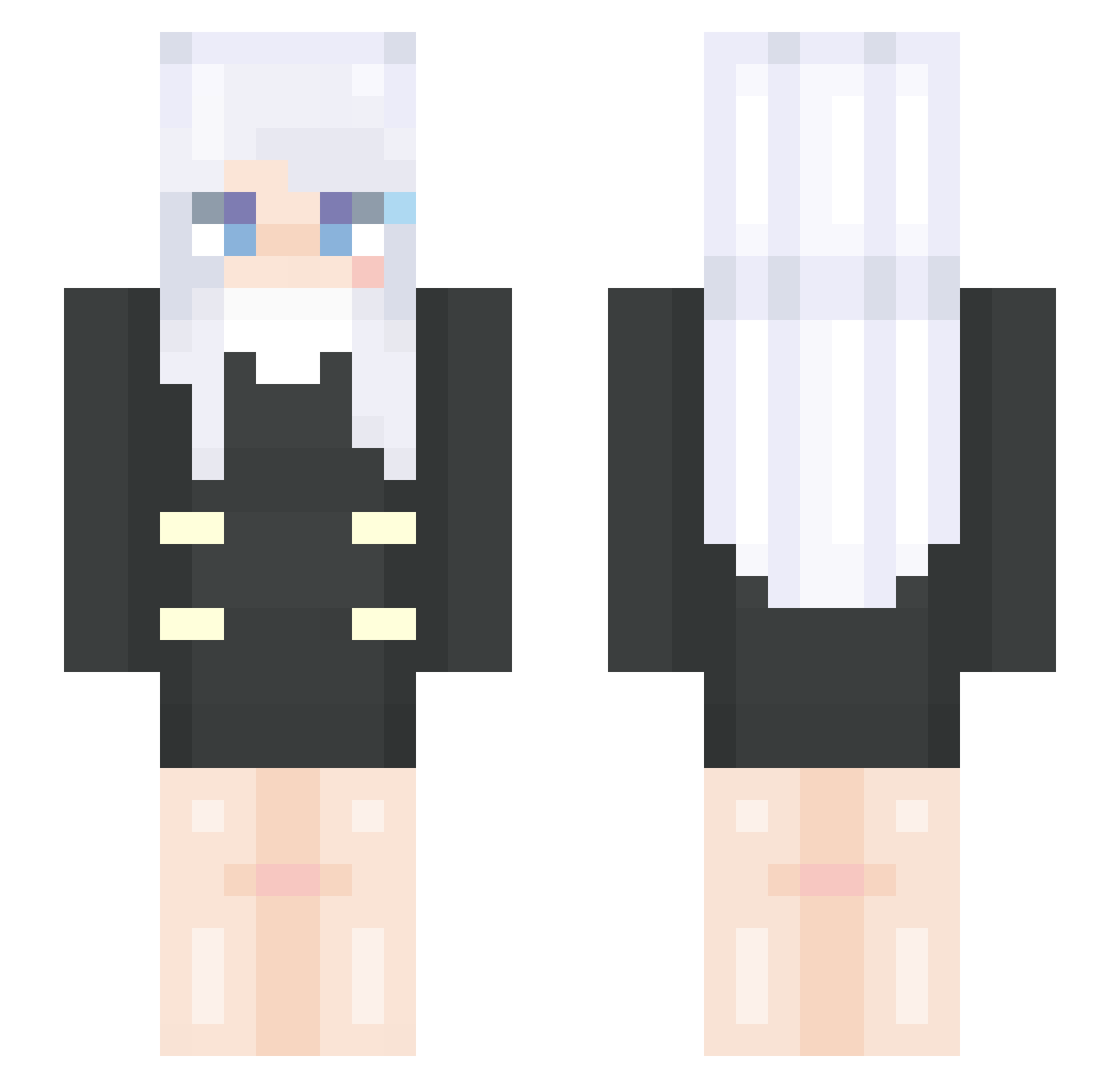 Crispy_swe Minecraft skin, front and back view
