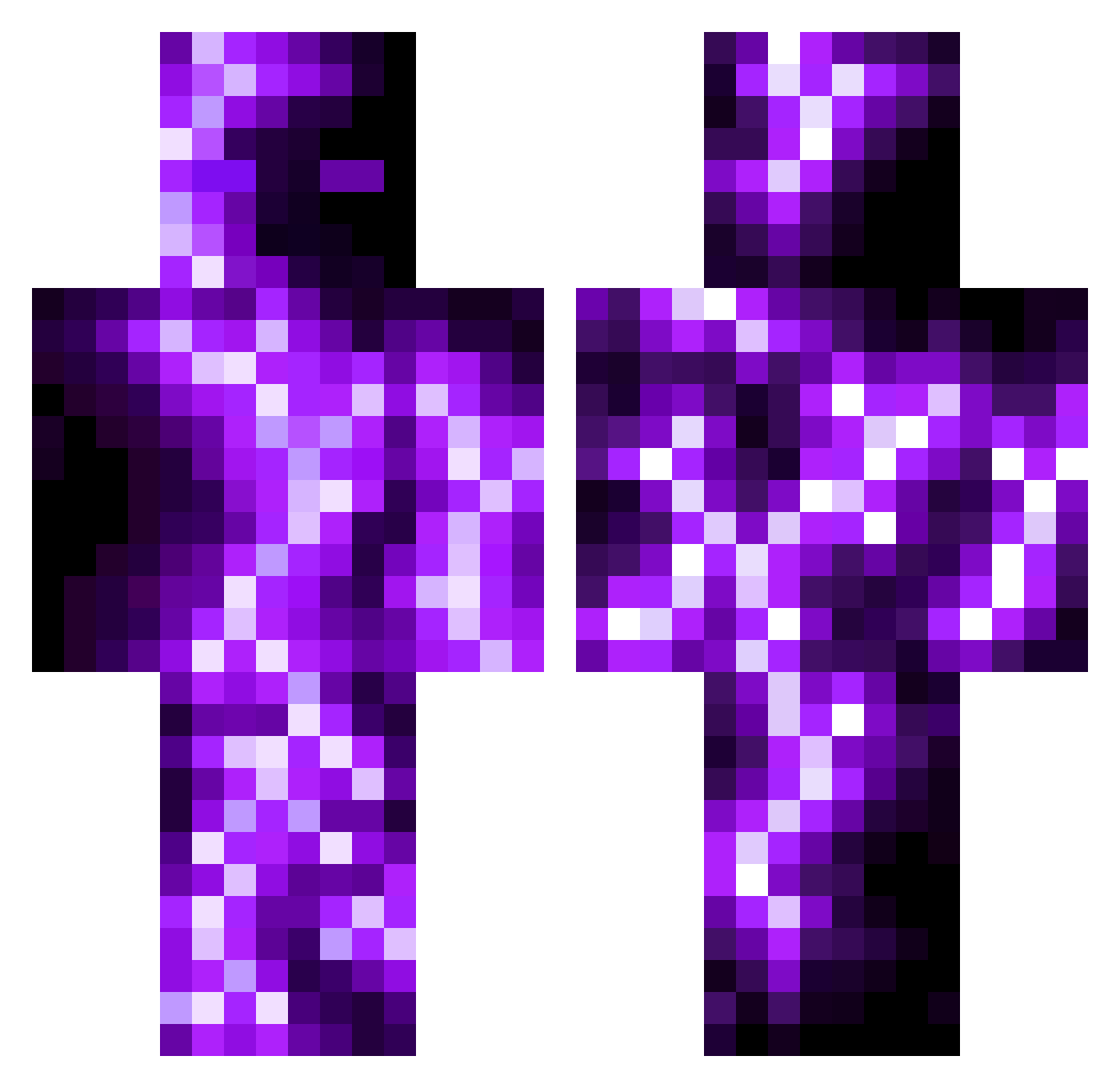 The_Lucky_Fish Minecraft skin, front and back view