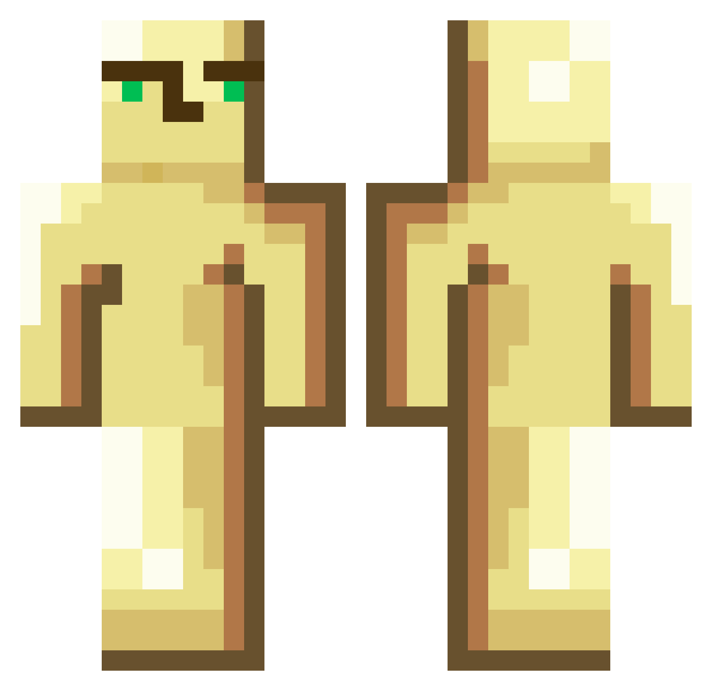 Sk0rpi0n_ Minecraft skin, front and back view