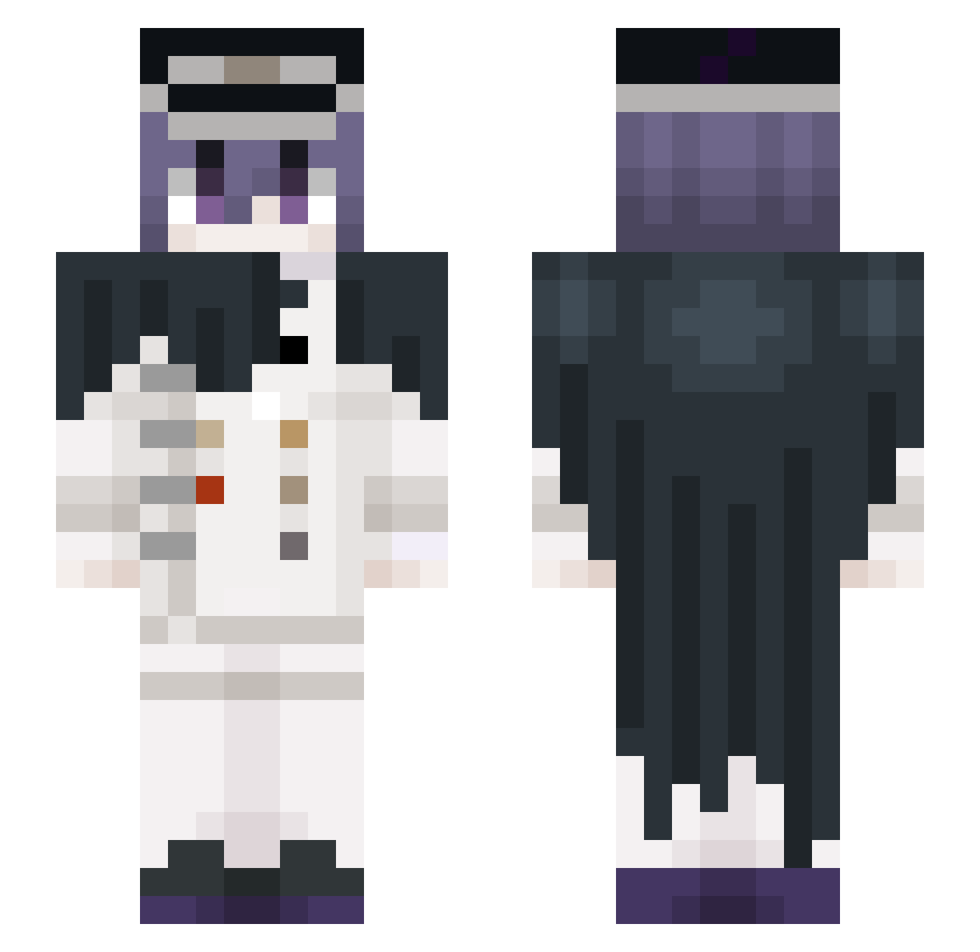 spirez_ Minecraft skin, front and back view