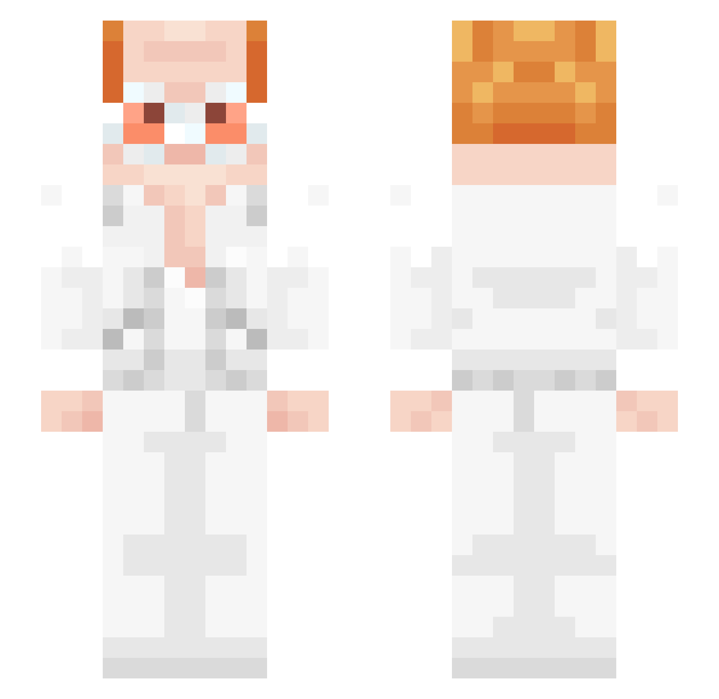 arttomasz_ Minecraft skin, front and back view