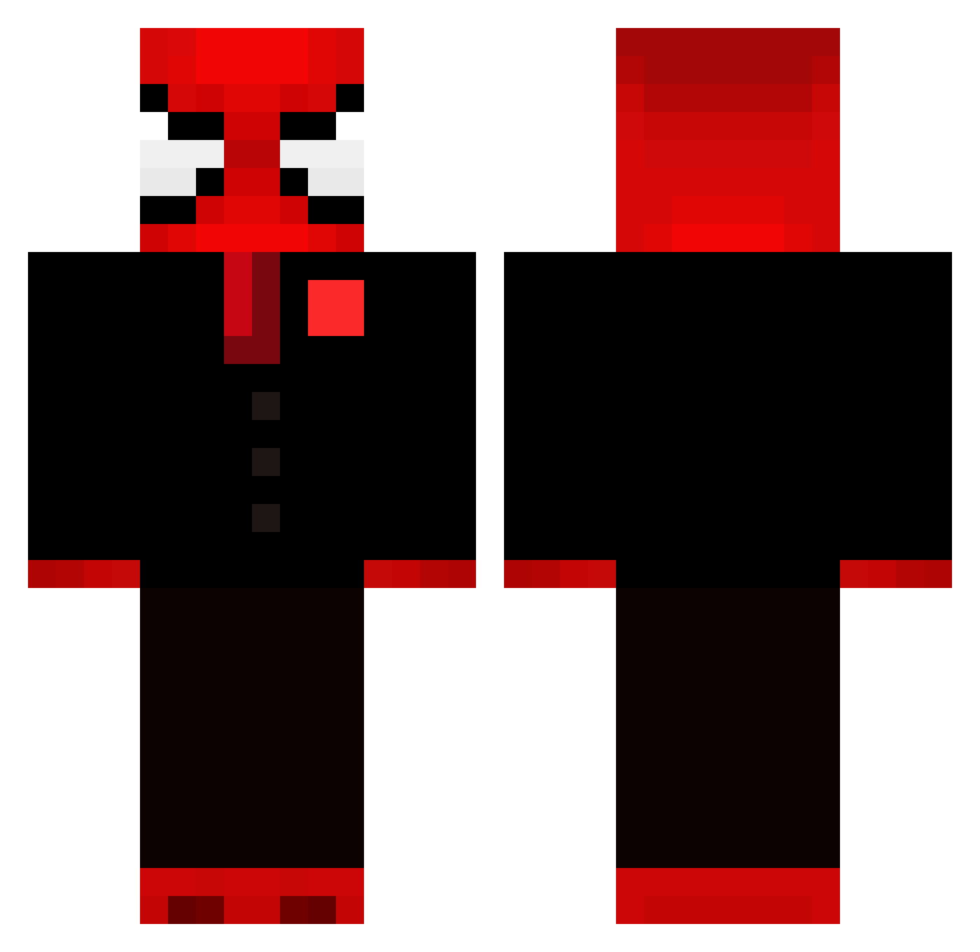 Simon_idk_ Minecraft skin, front and back view