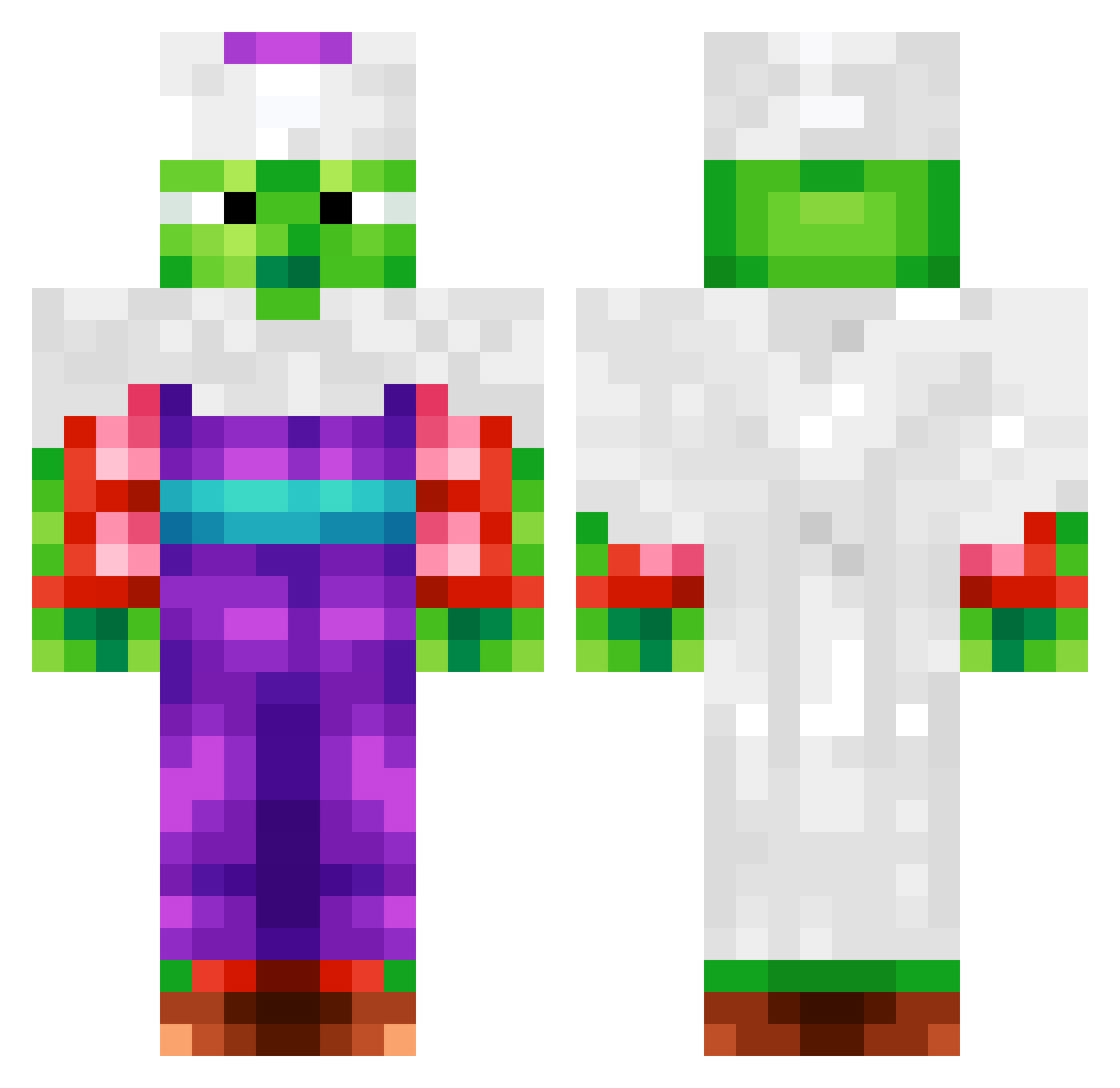 Anturni_ Minecraft skin, front and back view
