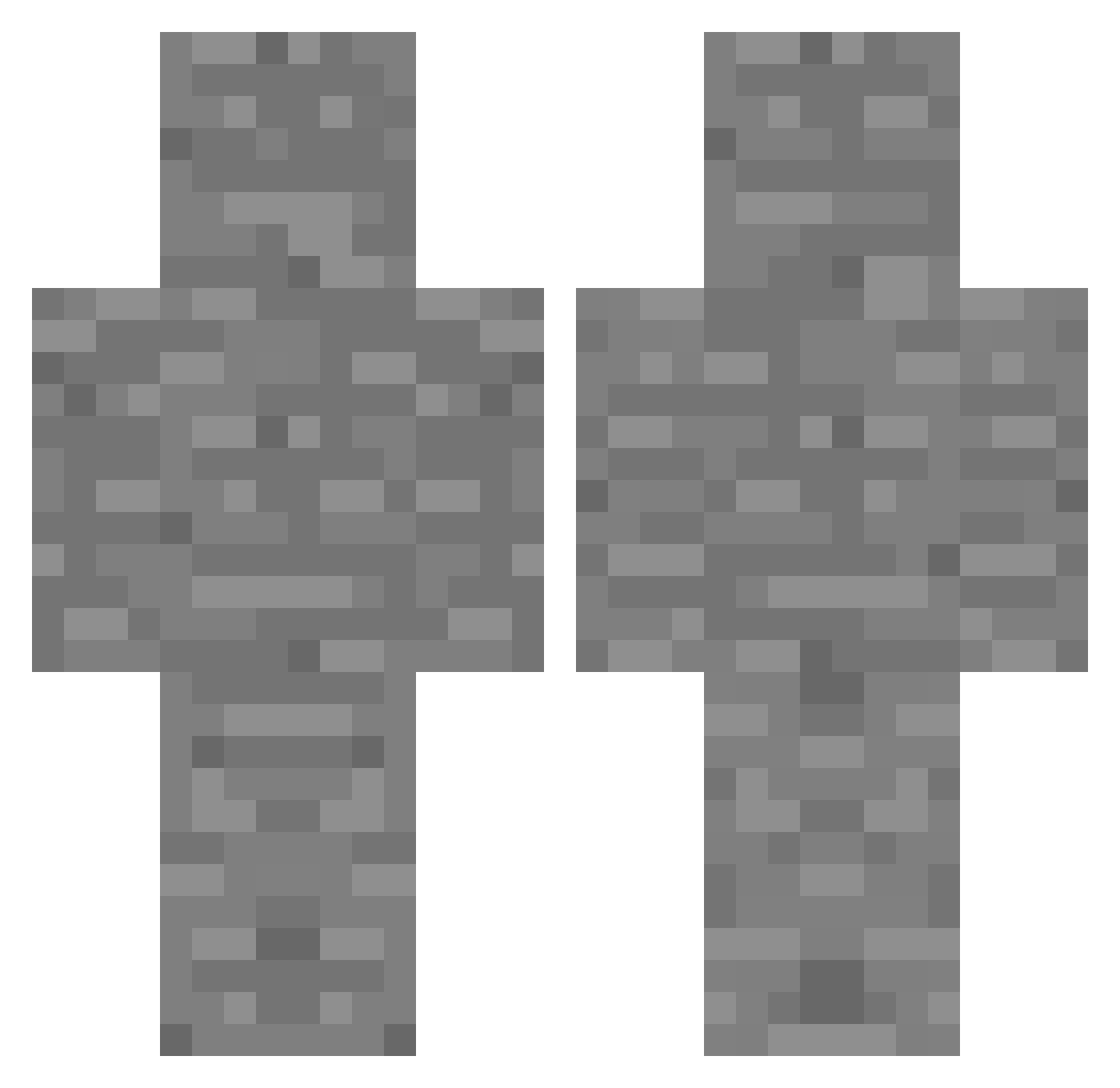 nam7749 Minecraft skin, front and back view