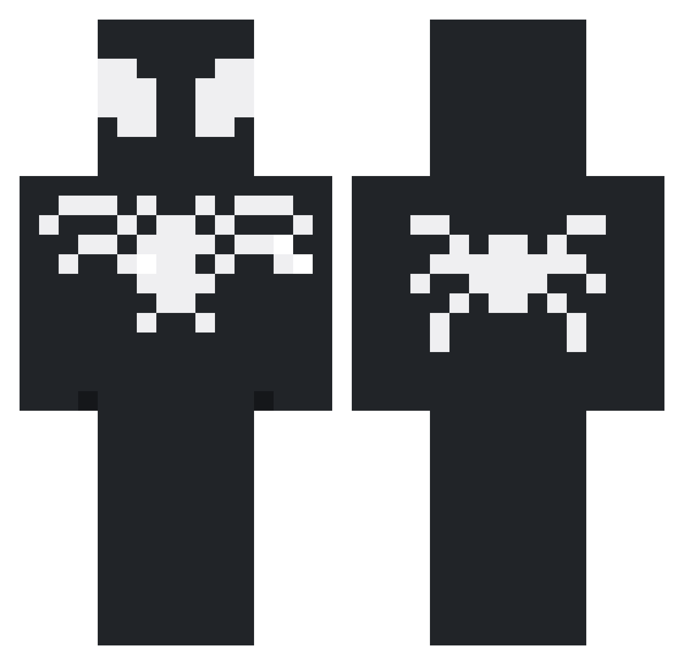 senkappa02 Minecraft skin, front and back view
