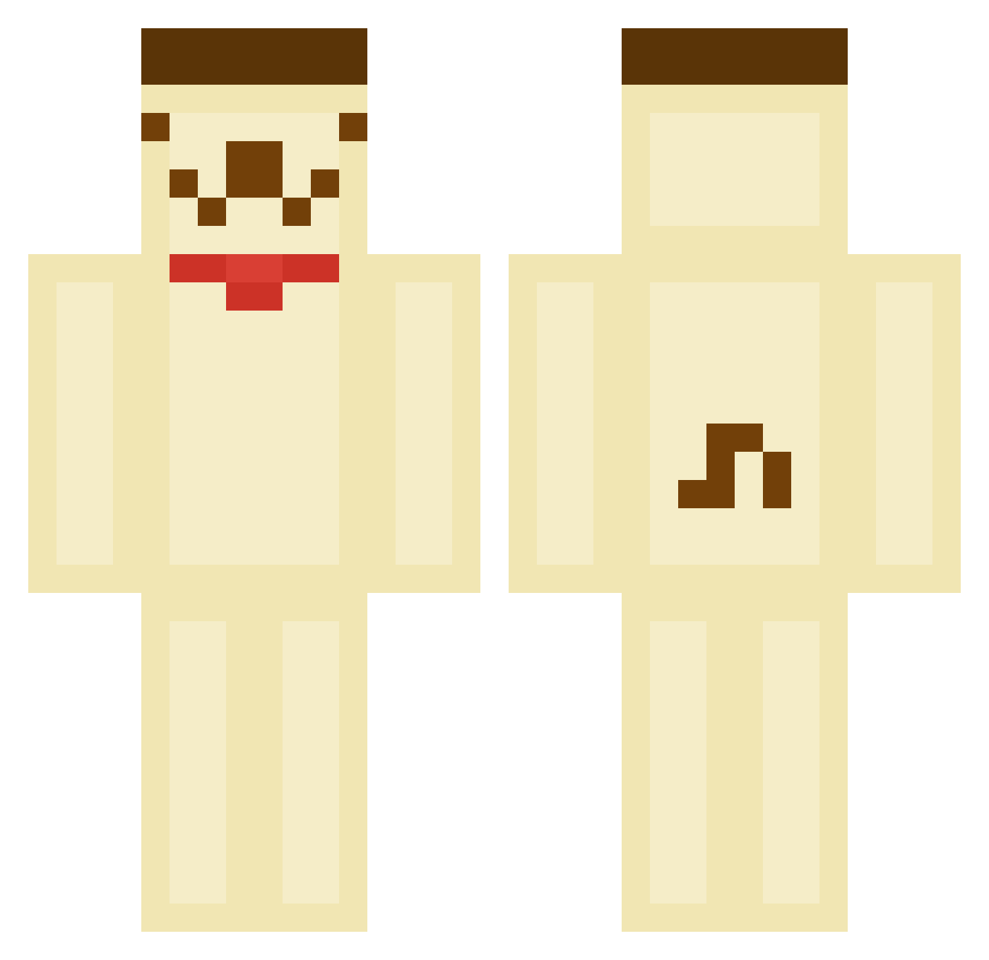 choco_pies Minecraft skin, front and back view