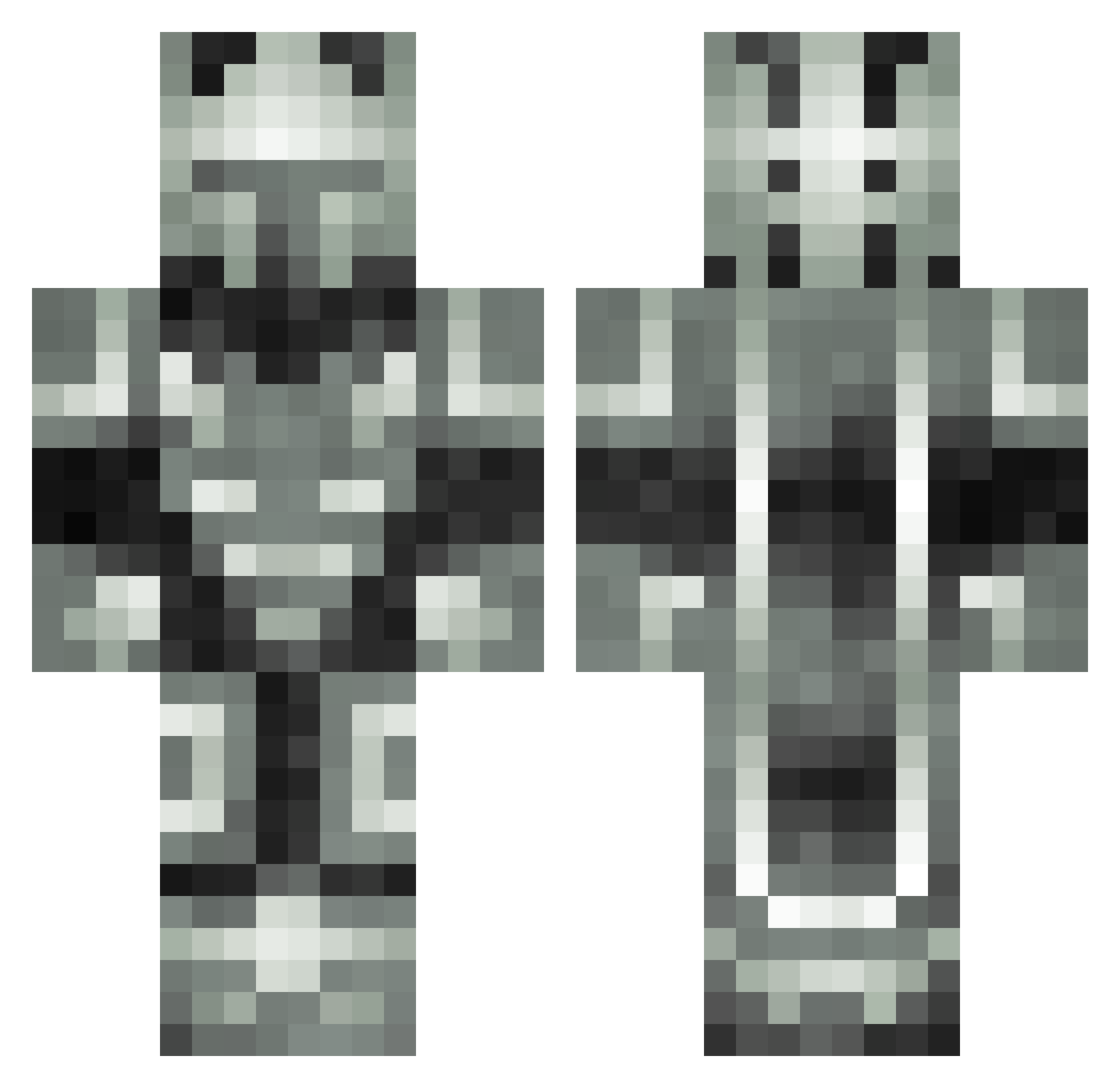 Ultimate_Person9 Minecraft skin, front and back view