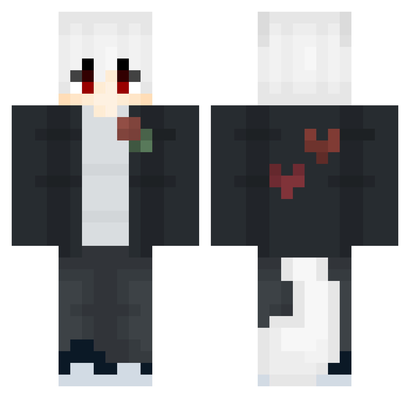 coffeeiguess Minecraft skin, front and back view
