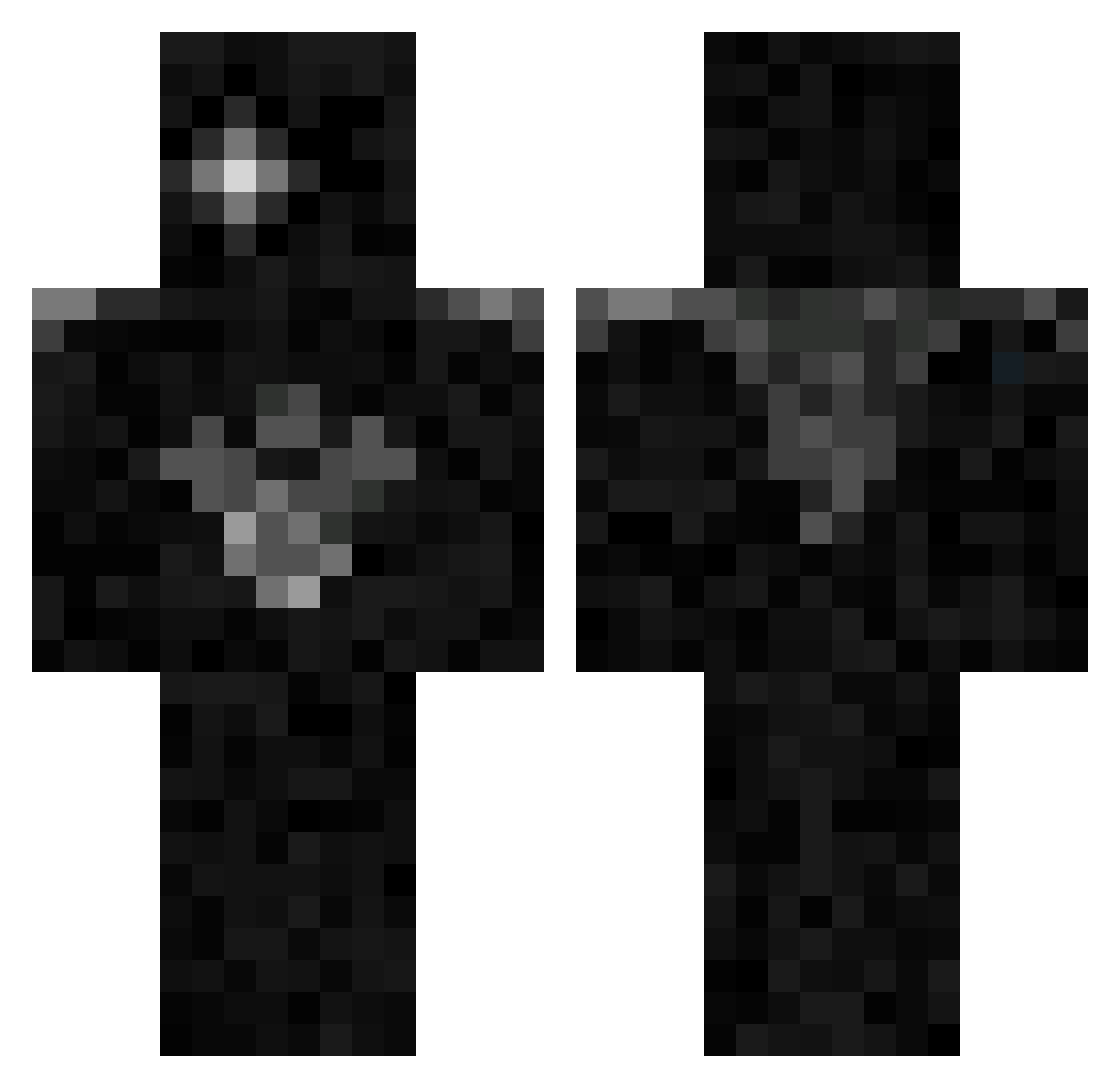 Den_Za Minecraft skin, front and back view
