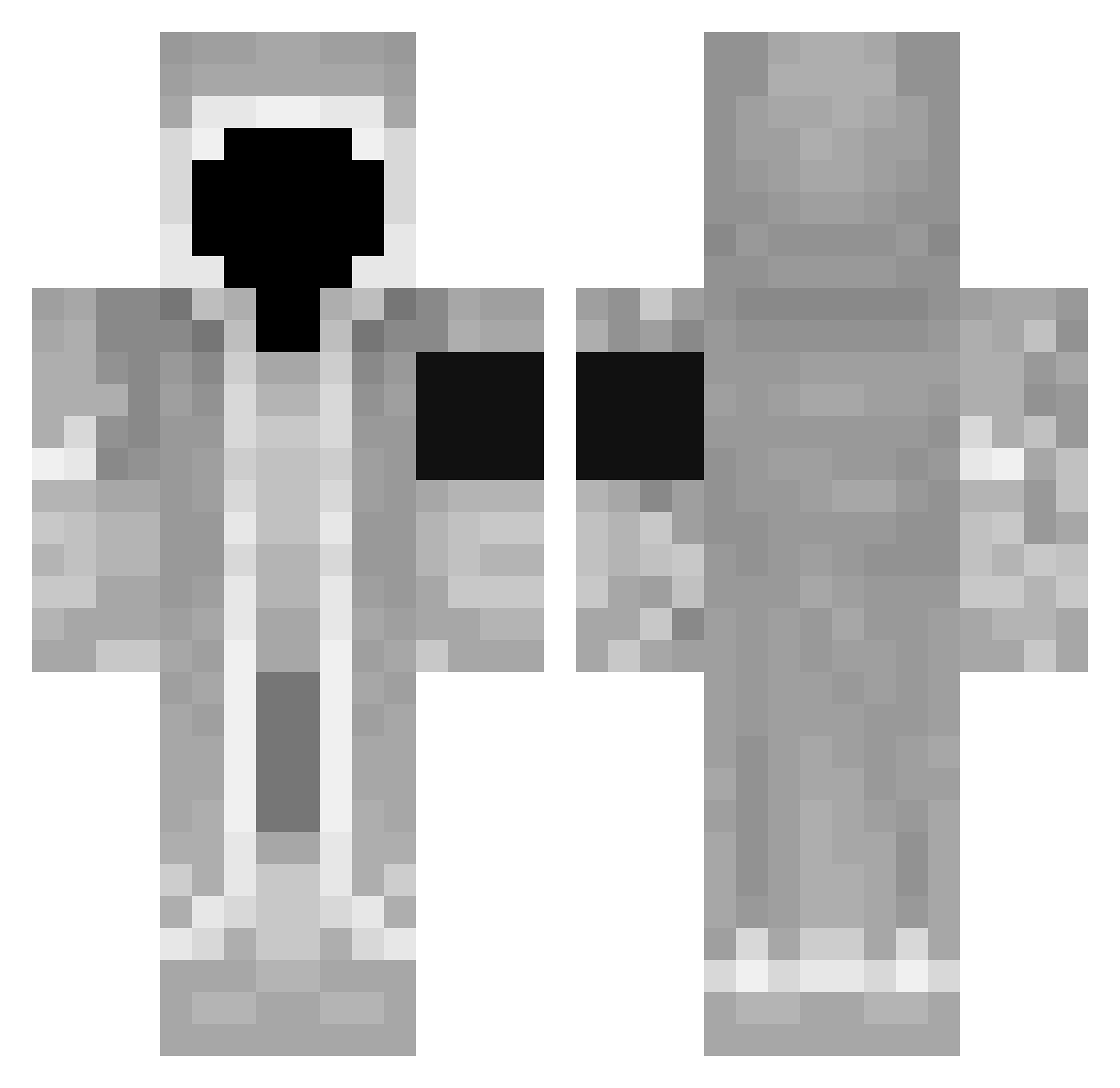 TurkishCircle Minecraft skin, front and back view