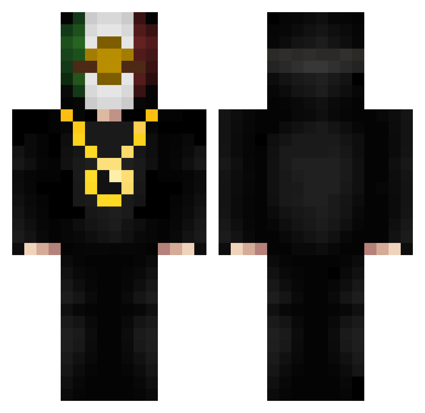 itz___sebas Minecraft skin, front and back view