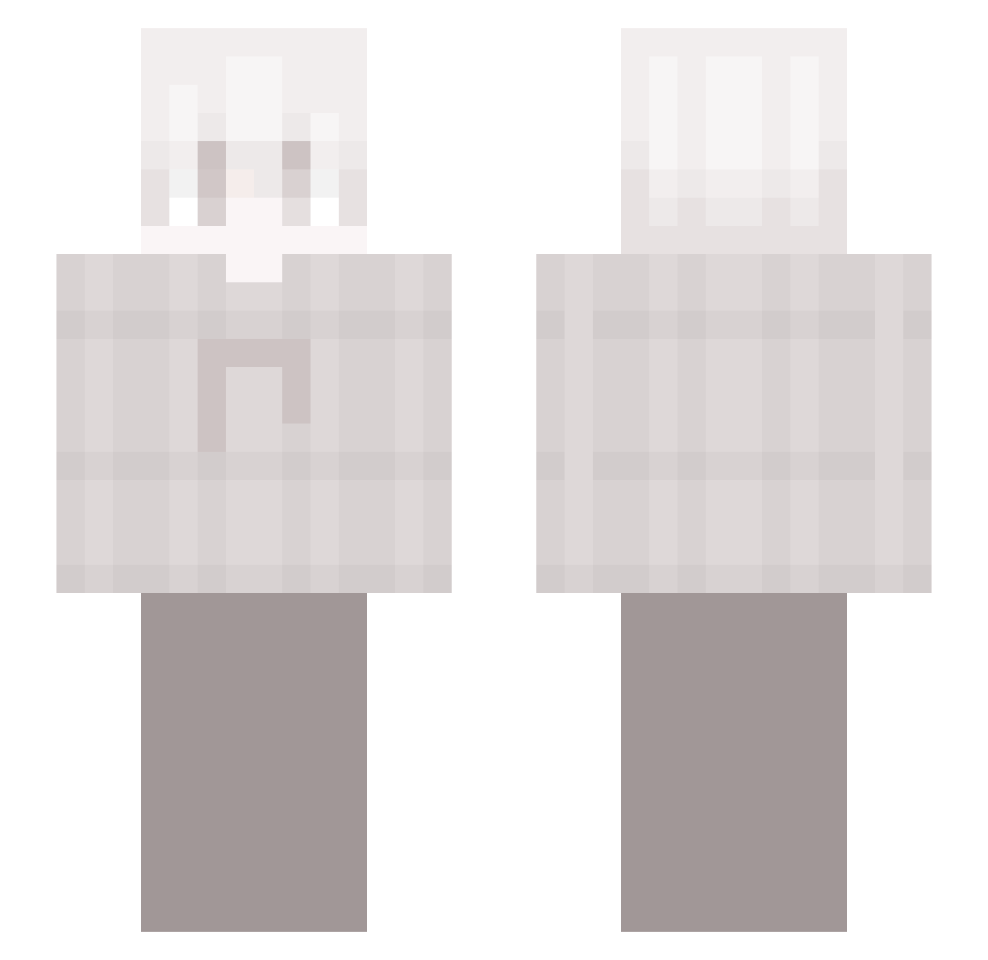 joshuaha Minecraft skin, front and back view