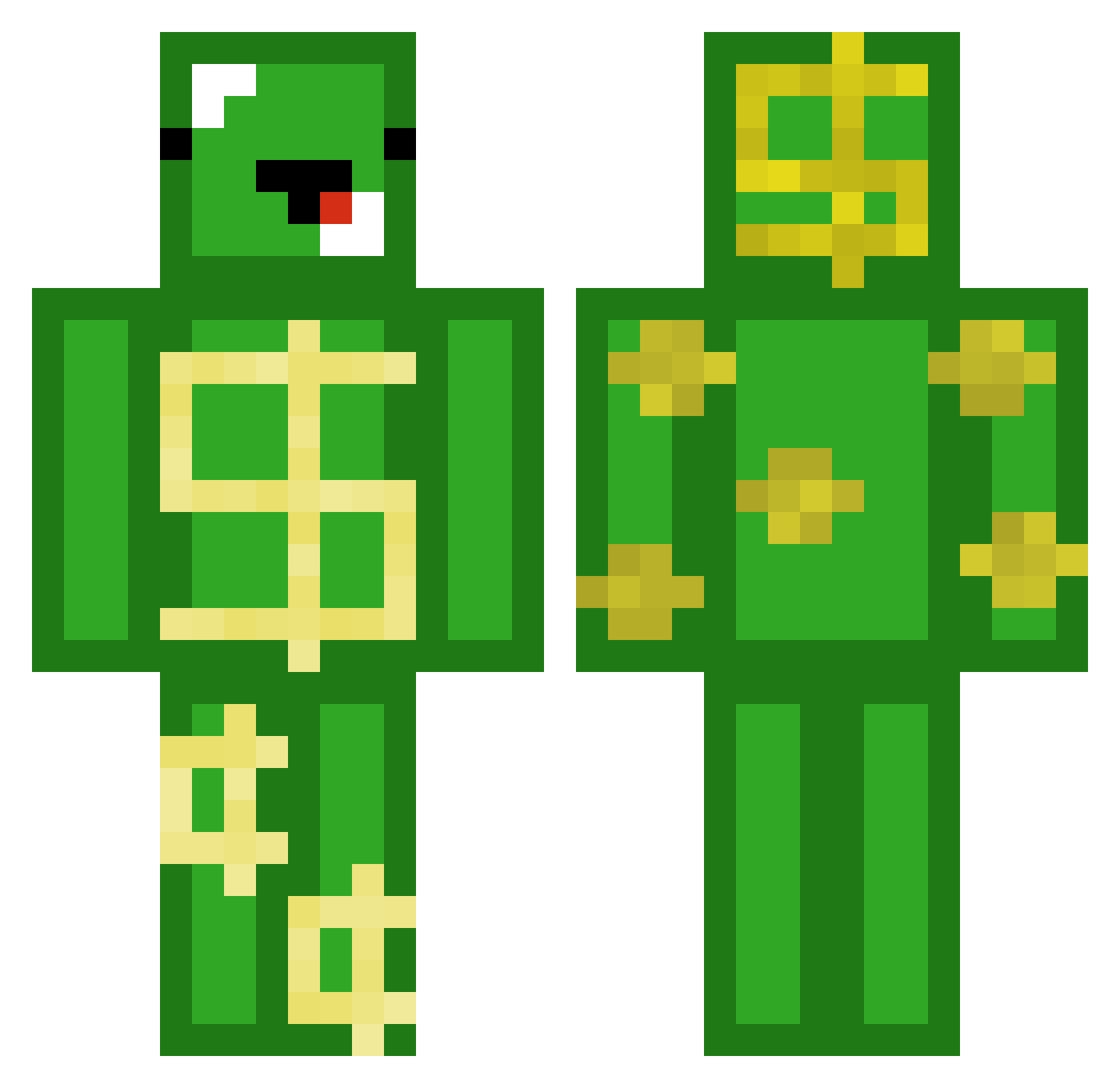 xSugar_Daddy_69x Minecraft skin, front and back view