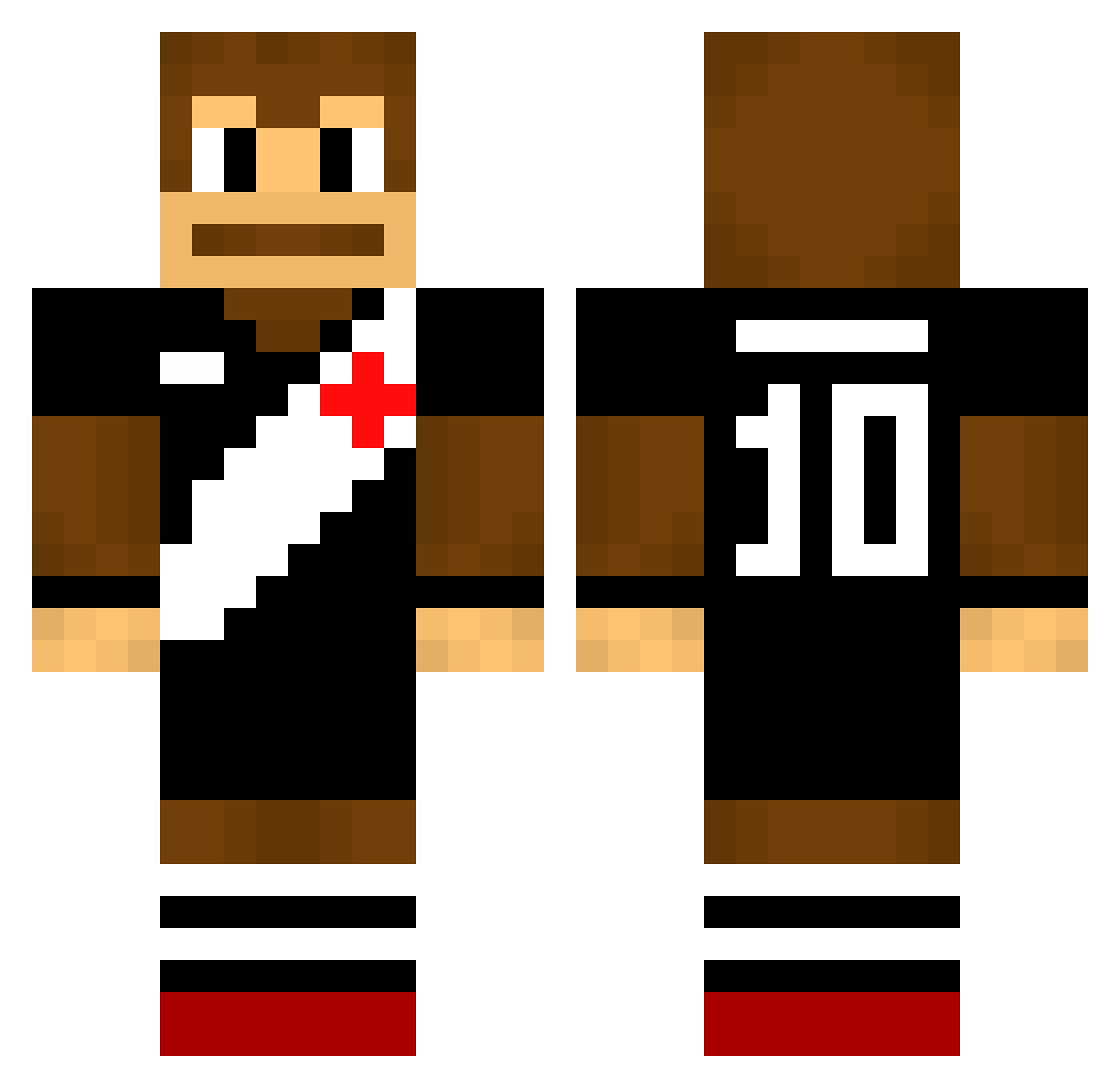renanfrs Minecraft skin, front and back view