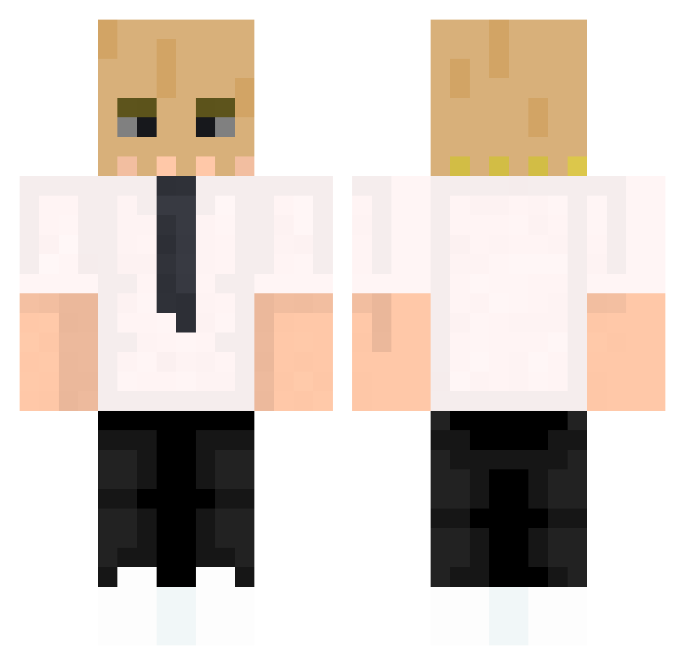 namgalauri Minecraft skin, front and back view