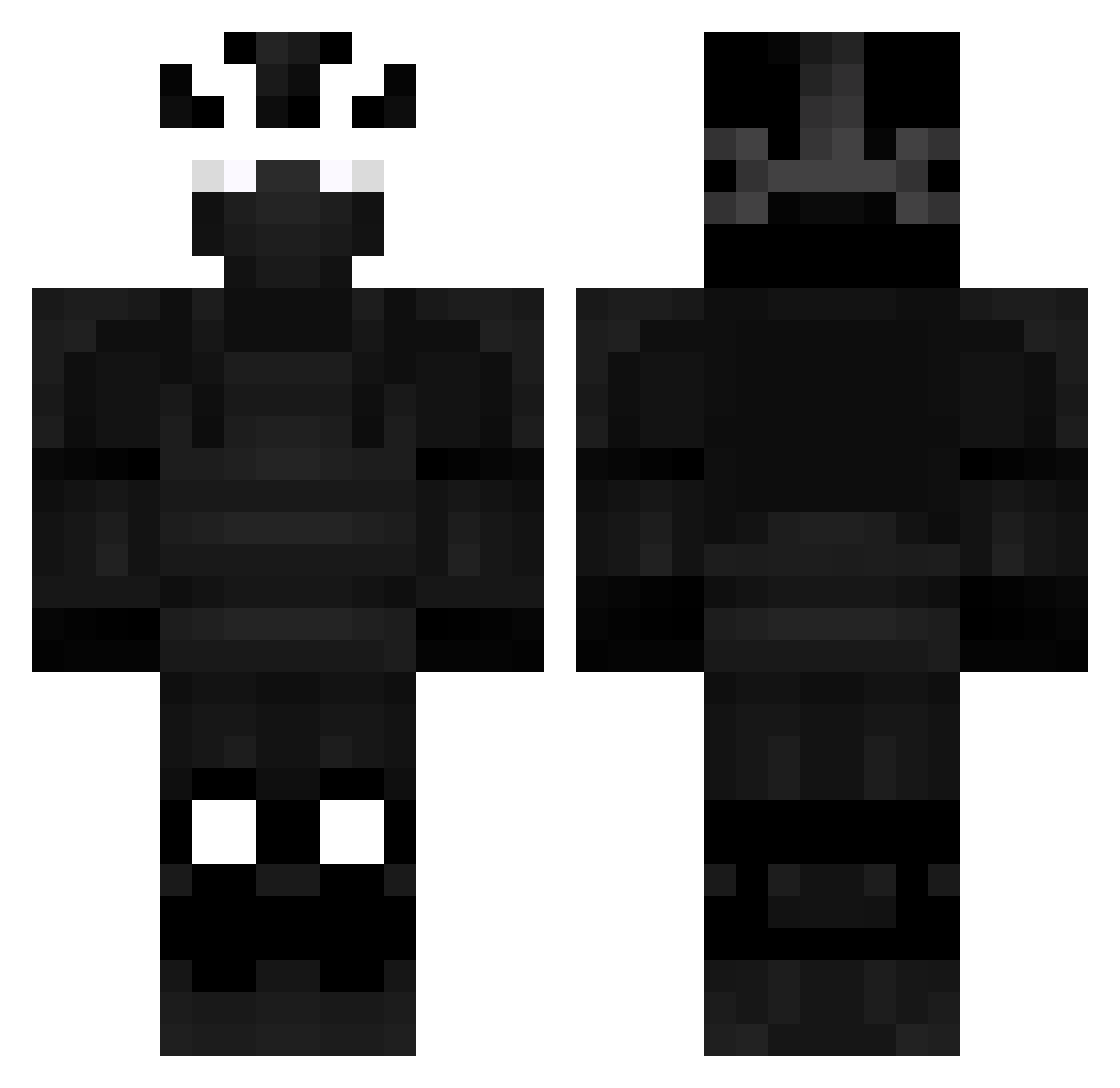 SESHHHHHHHH Minecraft skin, front and back view