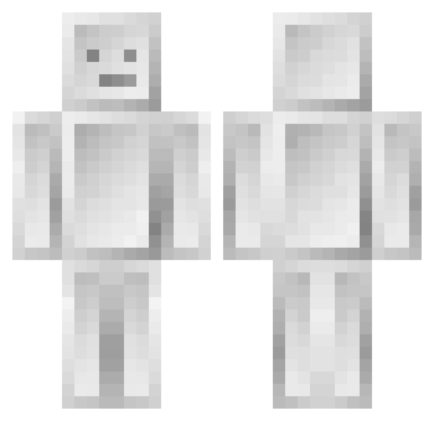 minsung0120 Minecraft skin, front and back view