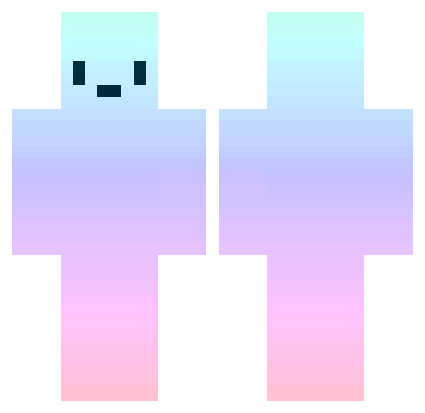 swif2111 Minecraft skin, front and back view