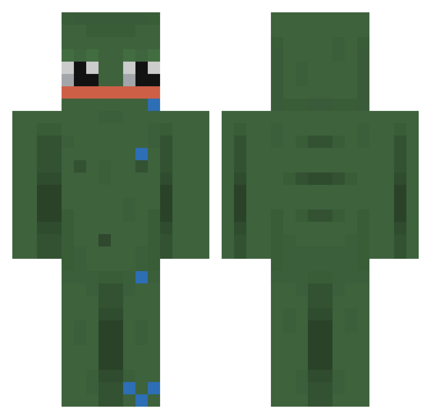 mrlach1 Minecraft skin, front and back view