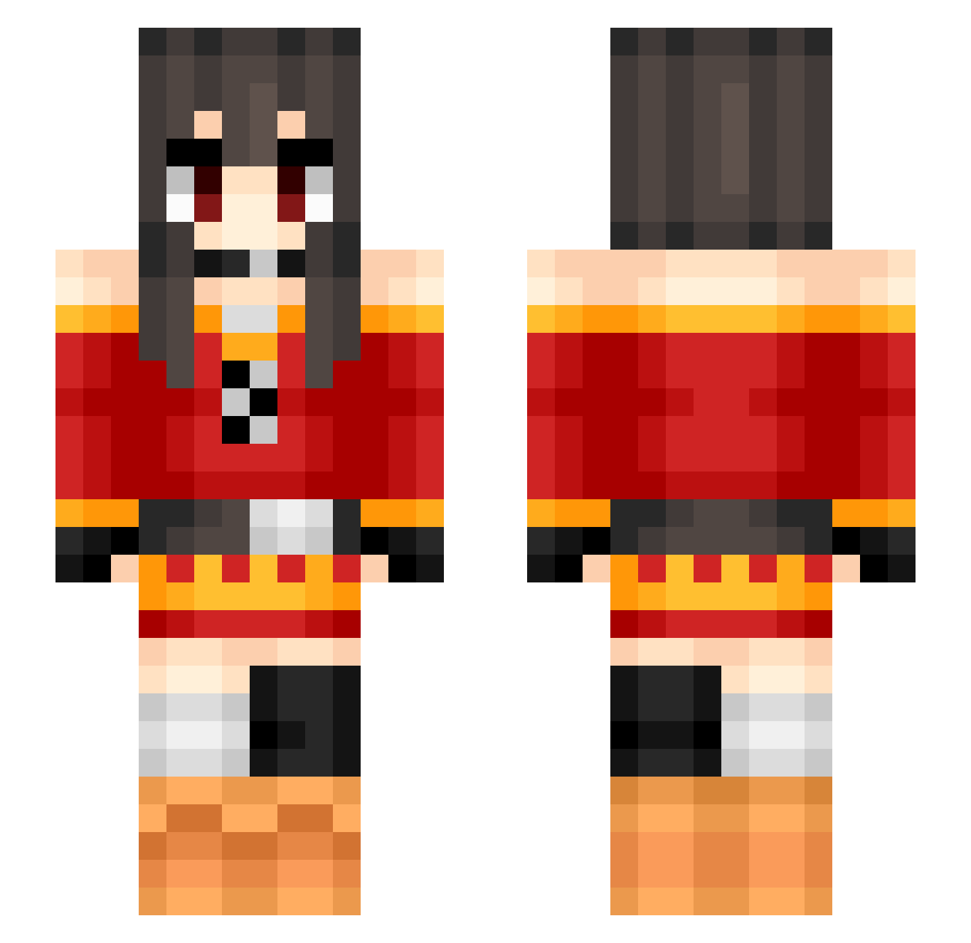 PAOLOLIAO93 Minecraft skin, front and back view