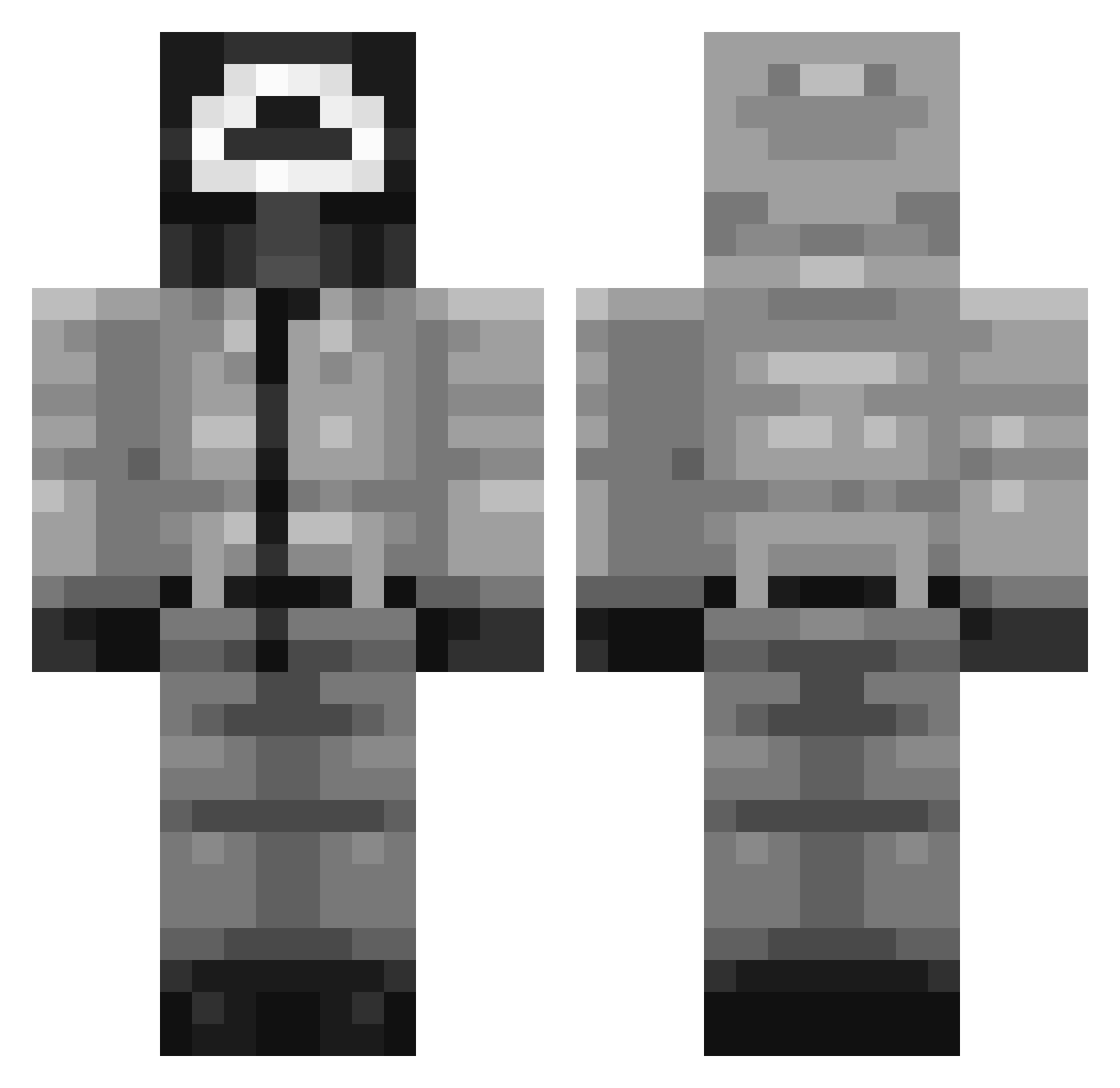 wethe0525 Minecraft skin, front and back view