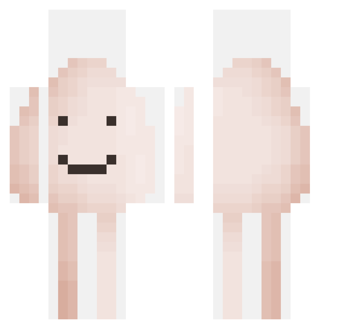 StanleyW Minecraft skin, front and back view