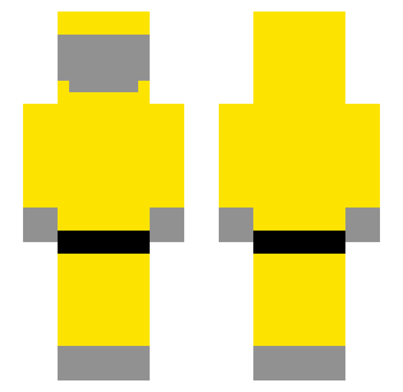 ilya2015 Minecraft skin, front and back view