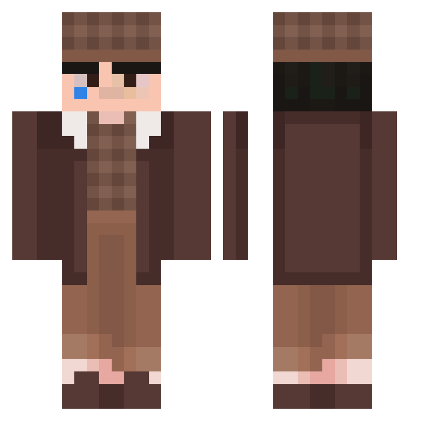 liamsmhhhh Minecraft skin, front and back view