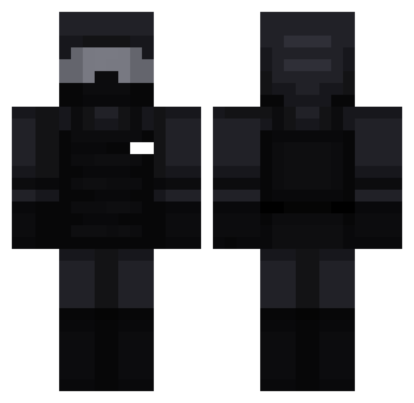 KenCarsonLover98 Minecraft skin, front and back view