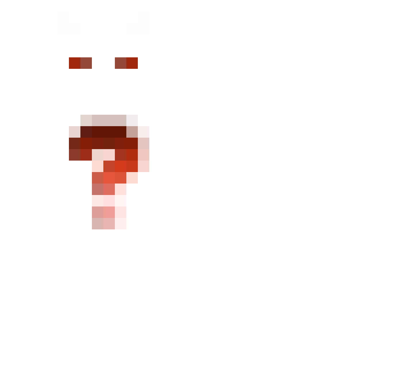 crosswalker Minecraft skin, front and back view